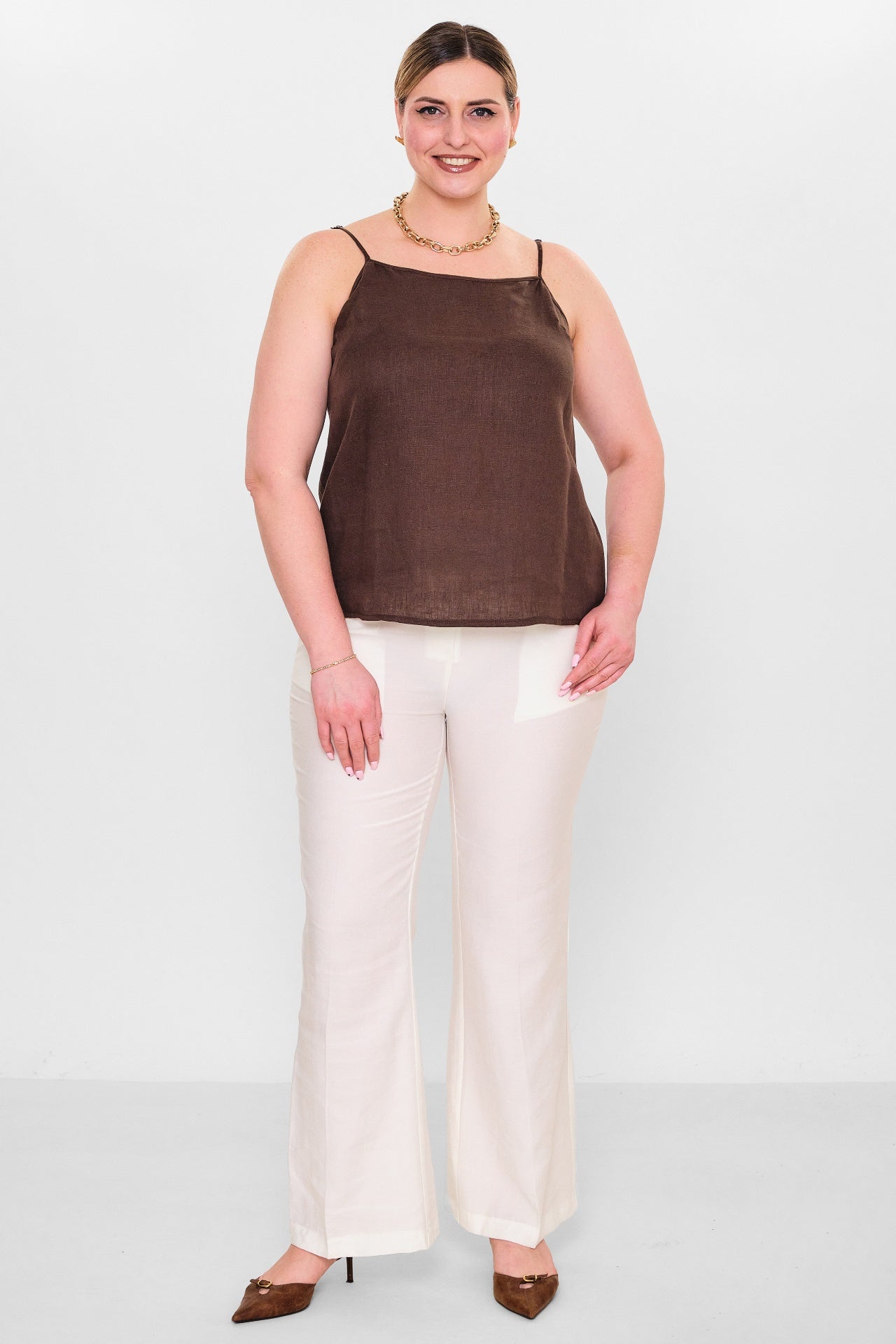 Salkim - Plus Size Blouse (SLK26Y36316BB) - 8690200155635