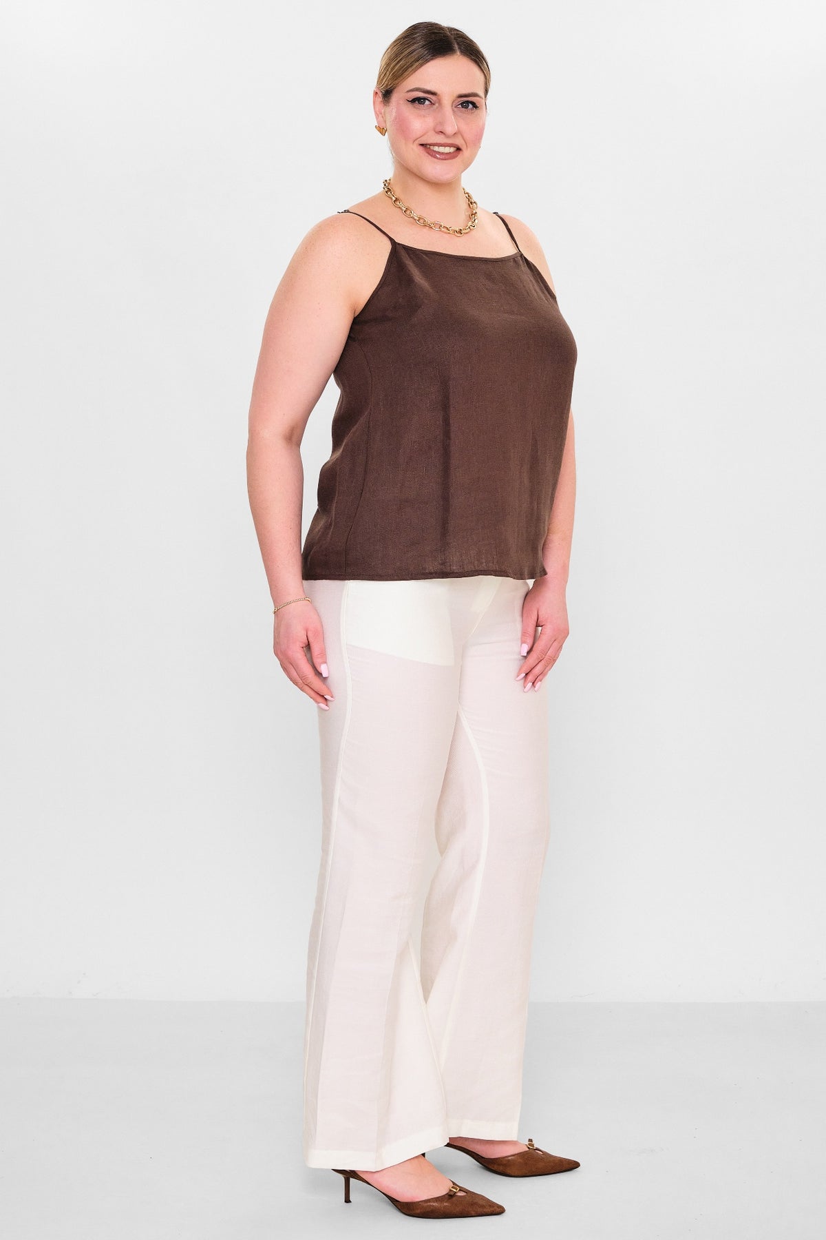 Salkim - Plus Size Blouse (SLK26Y36316BB) - 8690200155635