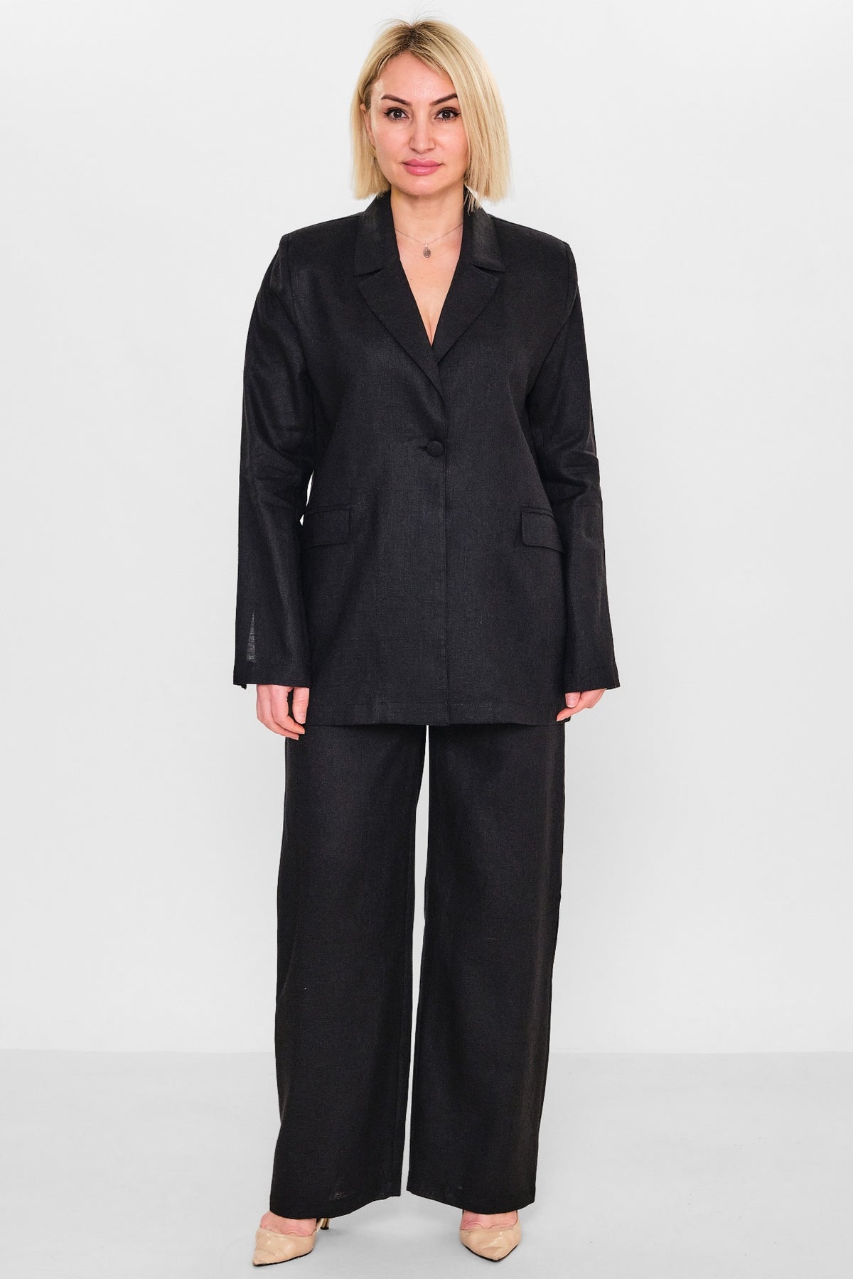 Salkim - Plus Size Jacket (SLK26Y46399) - 8690200155642
