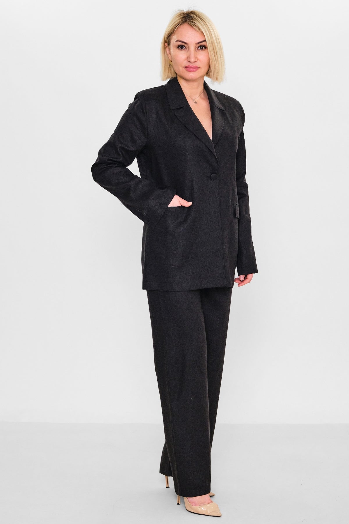 Salkim - Plus Size Jacket (SLK26Y46399) - 8690200155642
