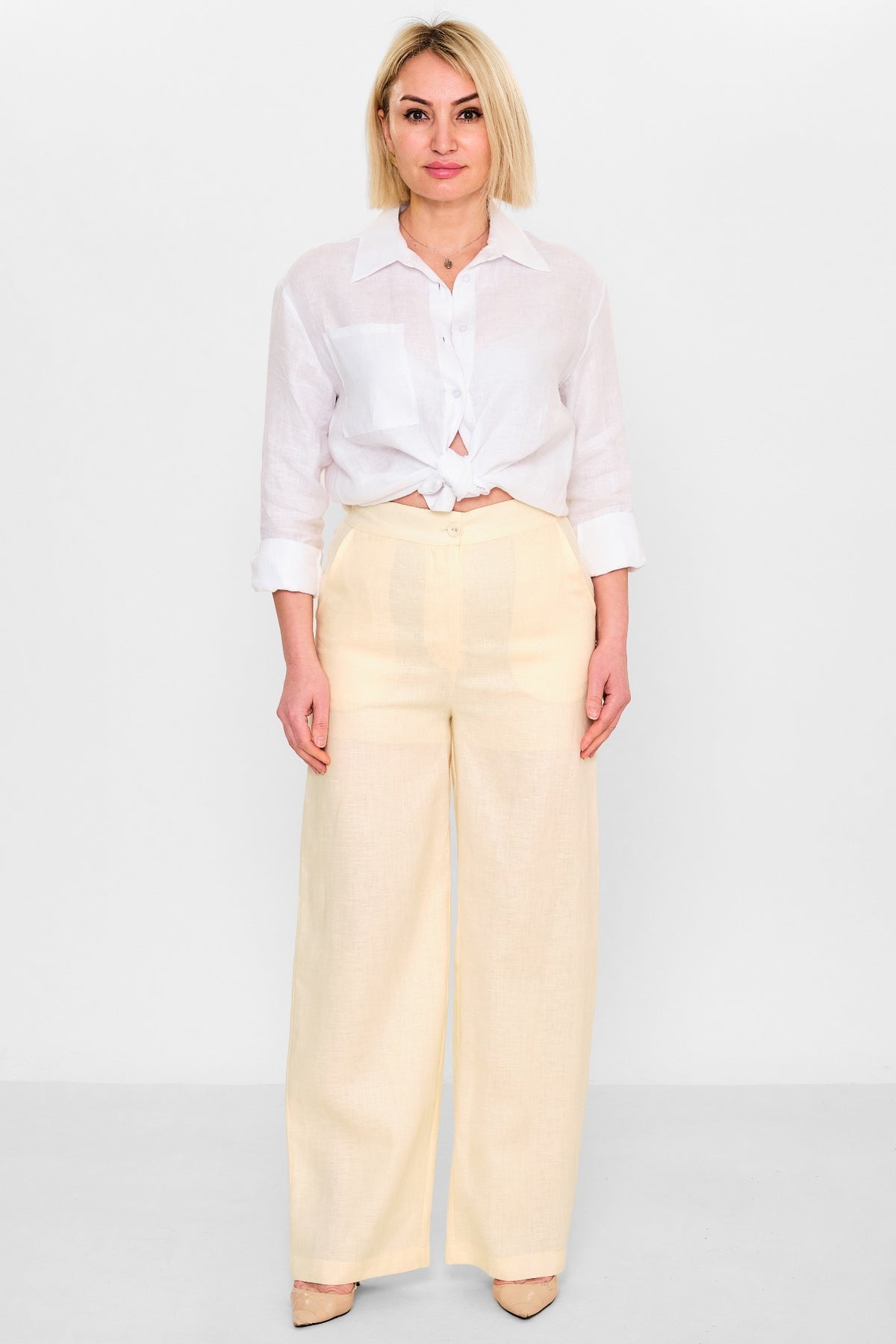 Salkim - Plus Size Trousers (SLK26Y56038) - 8690200155734