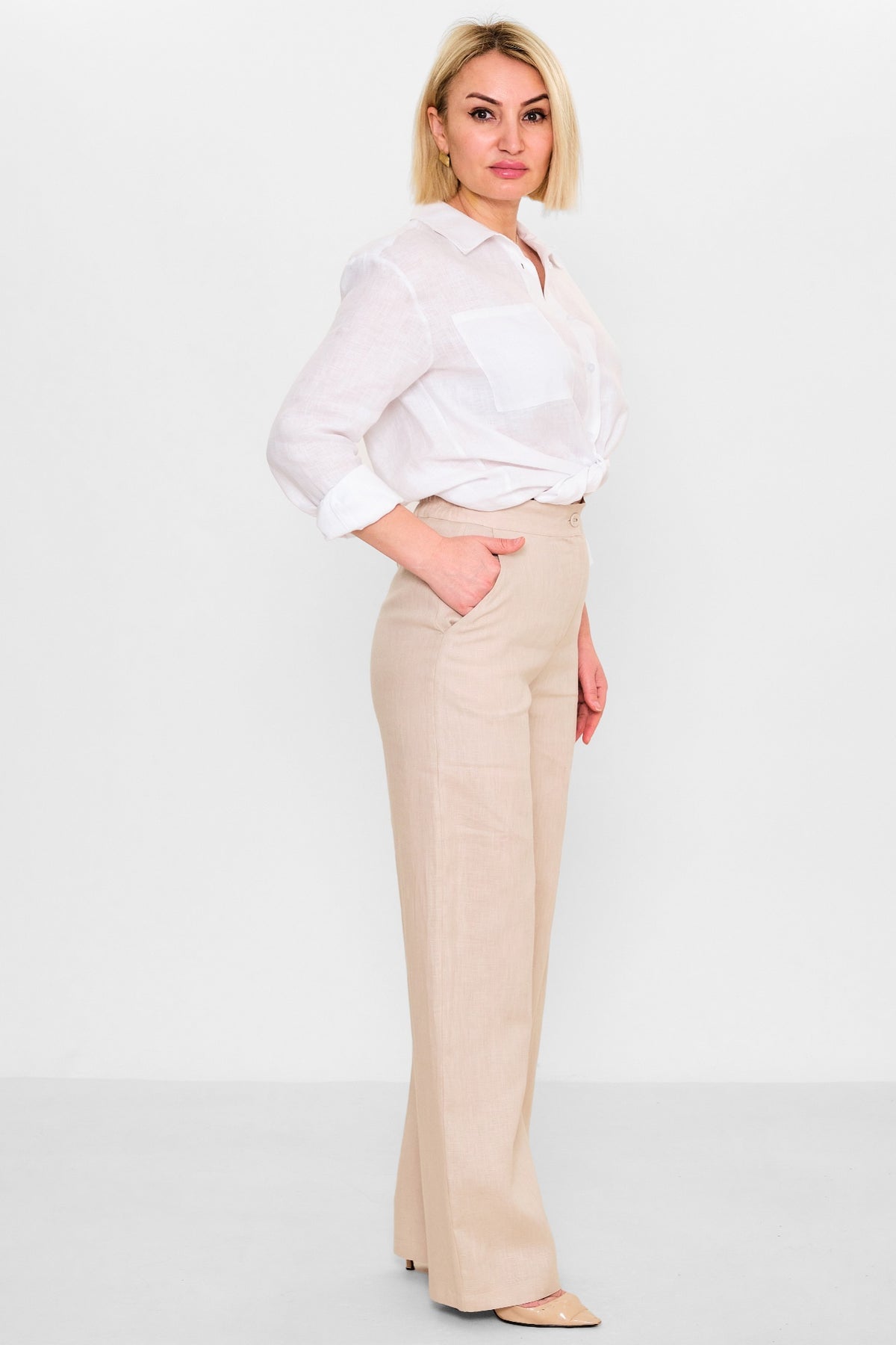 Salkim - Plus Size Trousers (SLK26Y56038) - 8690200155741