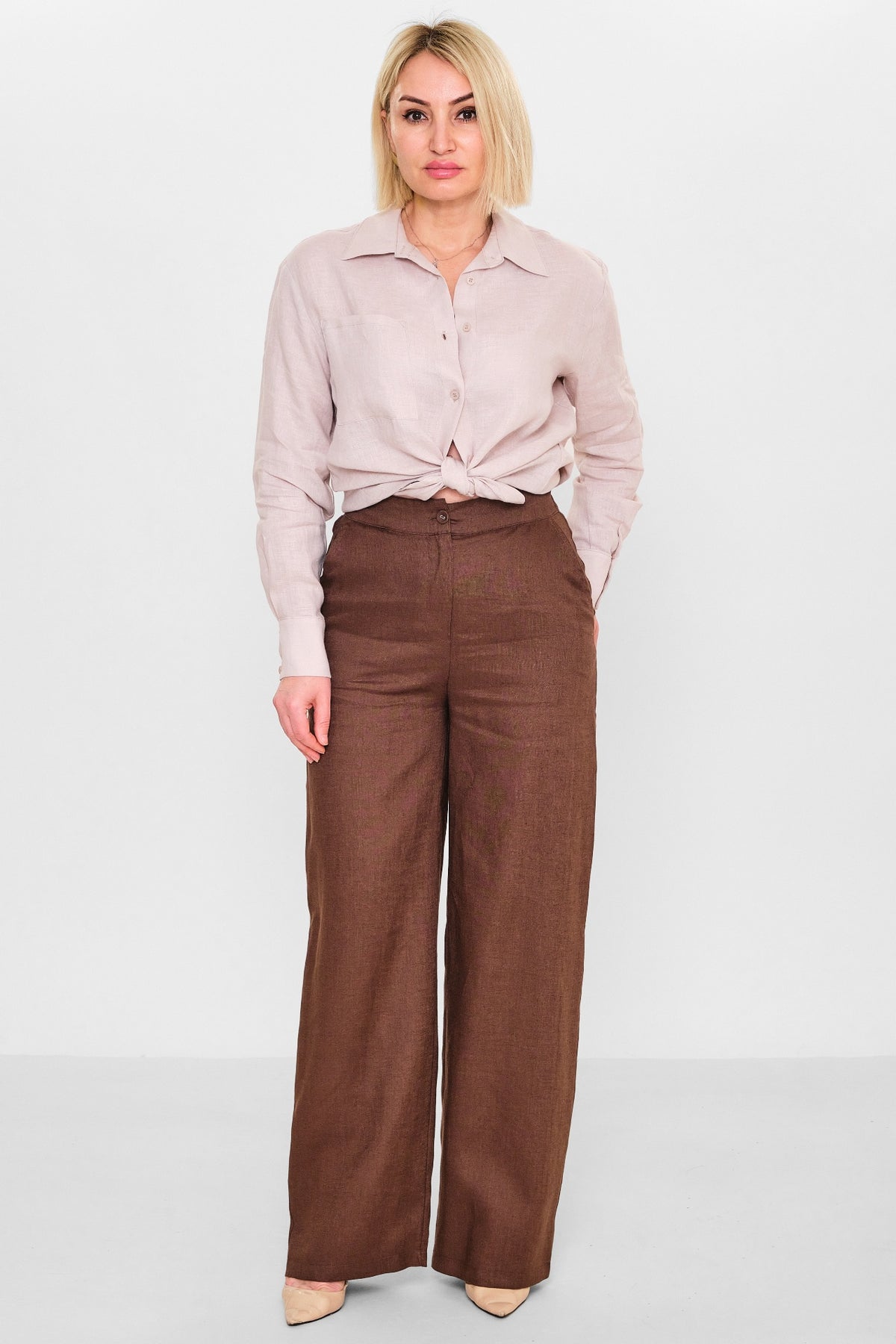 Salkim - Plus Size Trousers (SLK26Y56038) - 8690200155758