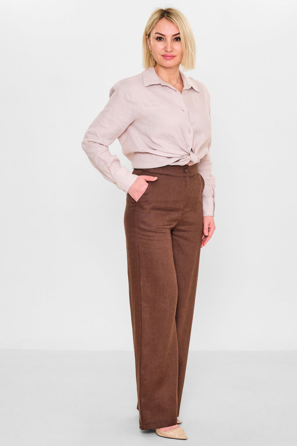 Salkim - Plus Size Trousers (SLK26Y56038) - 8690200155758