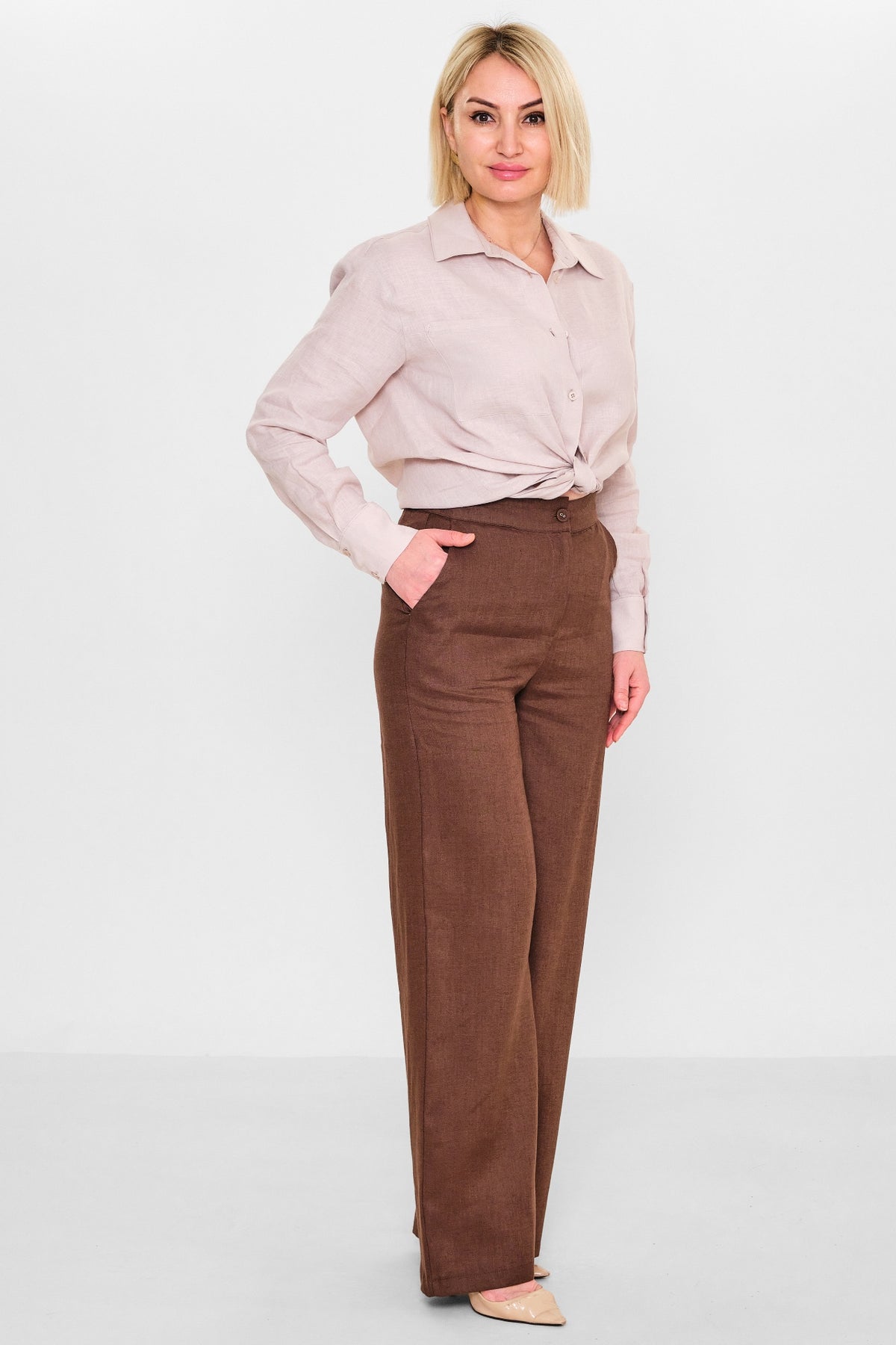 Salkim - Plus Size Trousers (SLK26Y56038) - 8690200155758