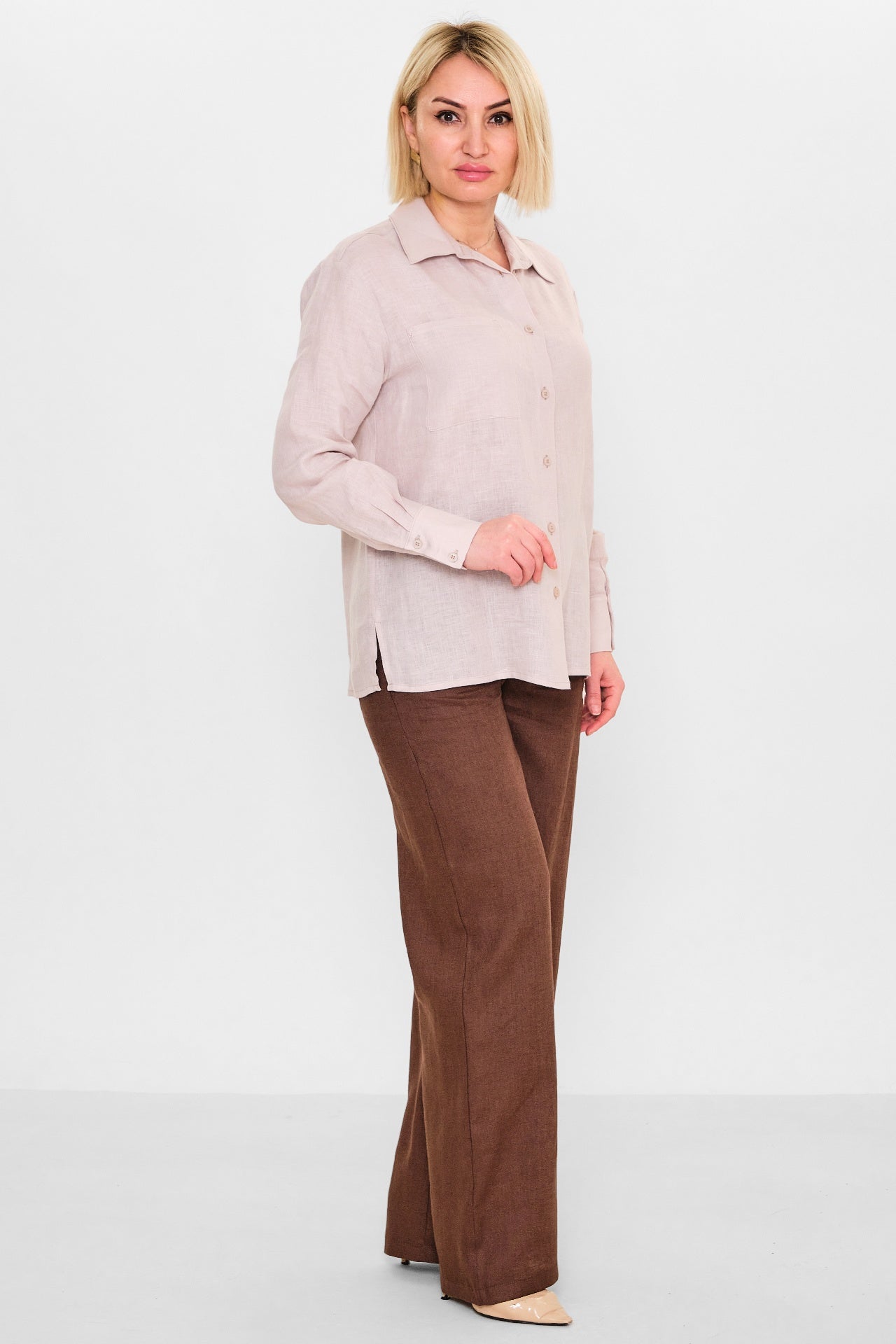 Salkim - Plus Size Shirt (SLK26Y36042) - 8690200155857