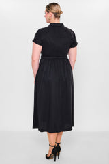 Laluce - Plus Size Dress (L2.Y26.ELB.2E666) - 8690200155864