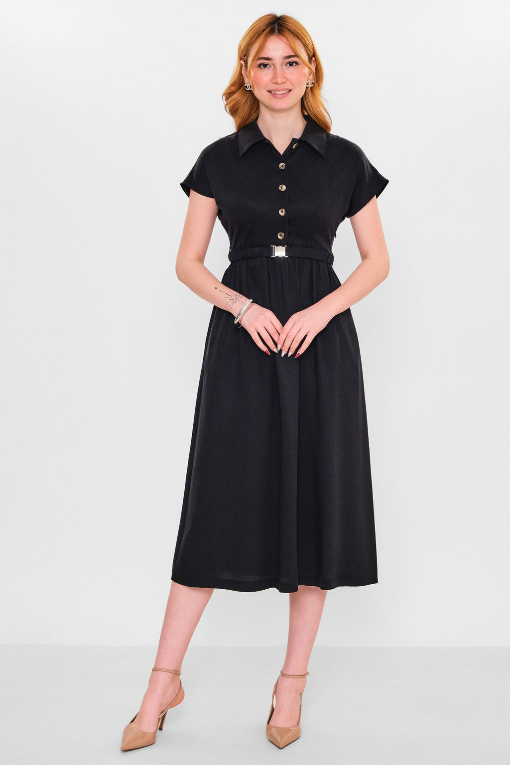 Laluce - Plus Size Dress (LL.Y26.ELB.LE666) - 8690200155888