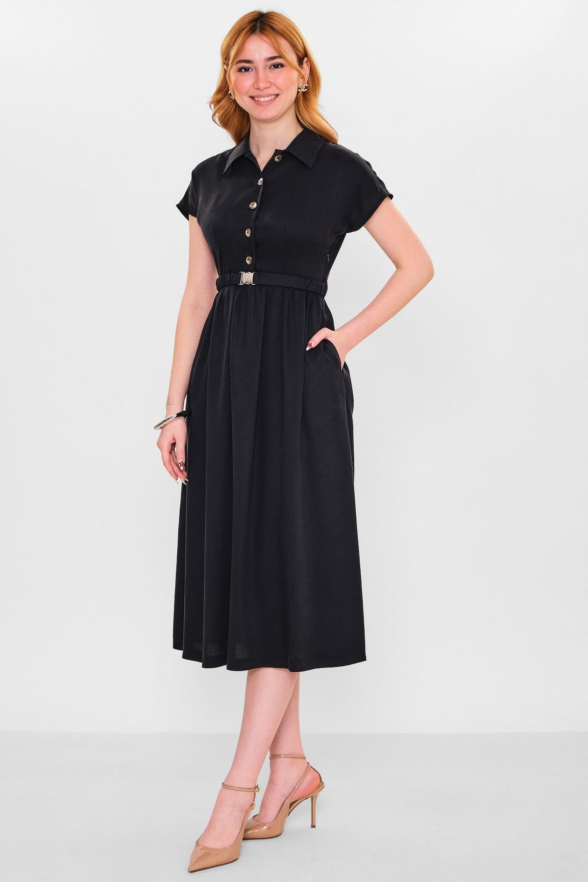 Laluce - Plus Size Dress (LL.Y26.ELB.LE666) - 8690200155888