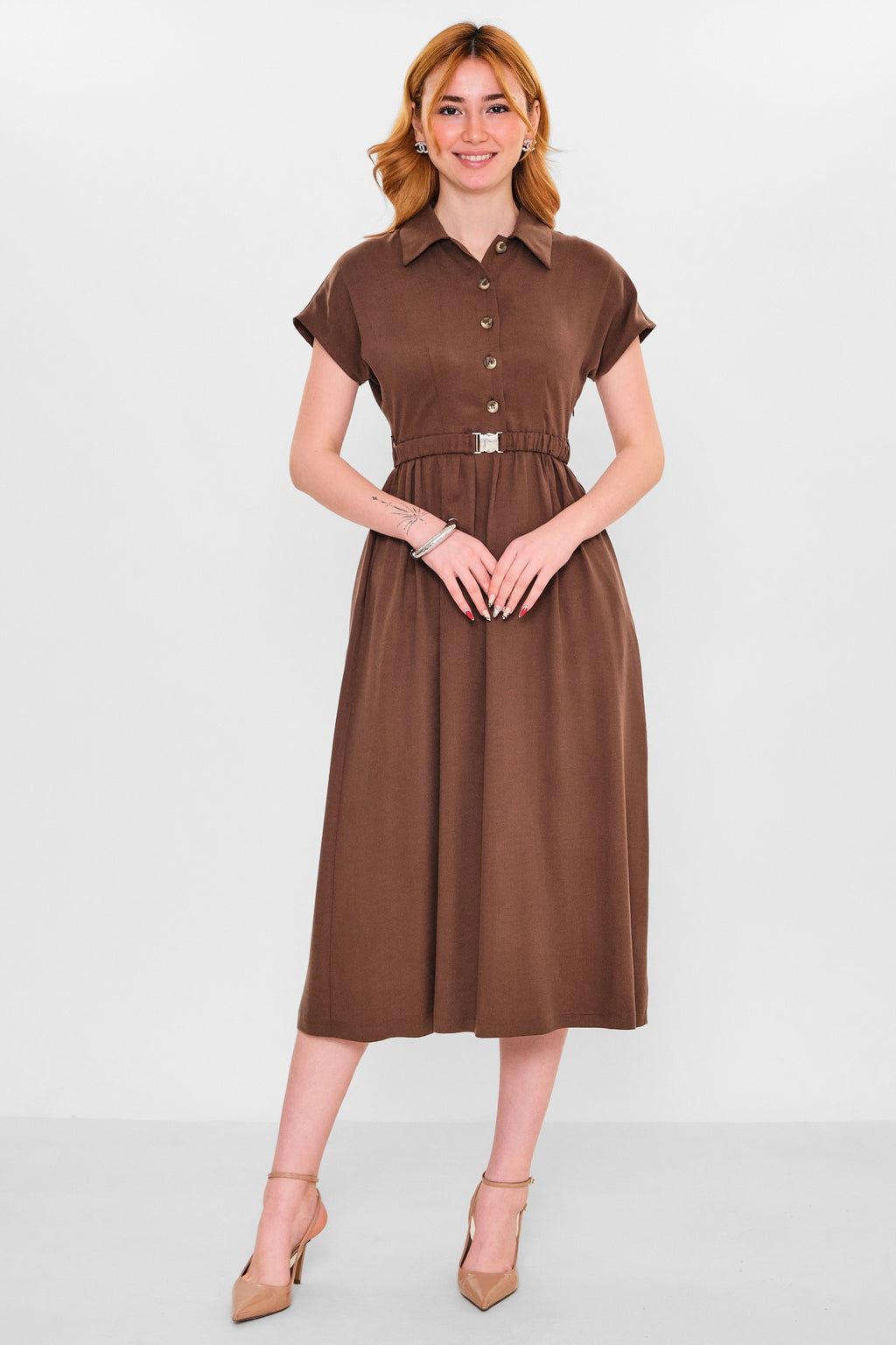 Laluce - Plus Size Dress (LL.Y26.ELB.LE666) - 8690200155895