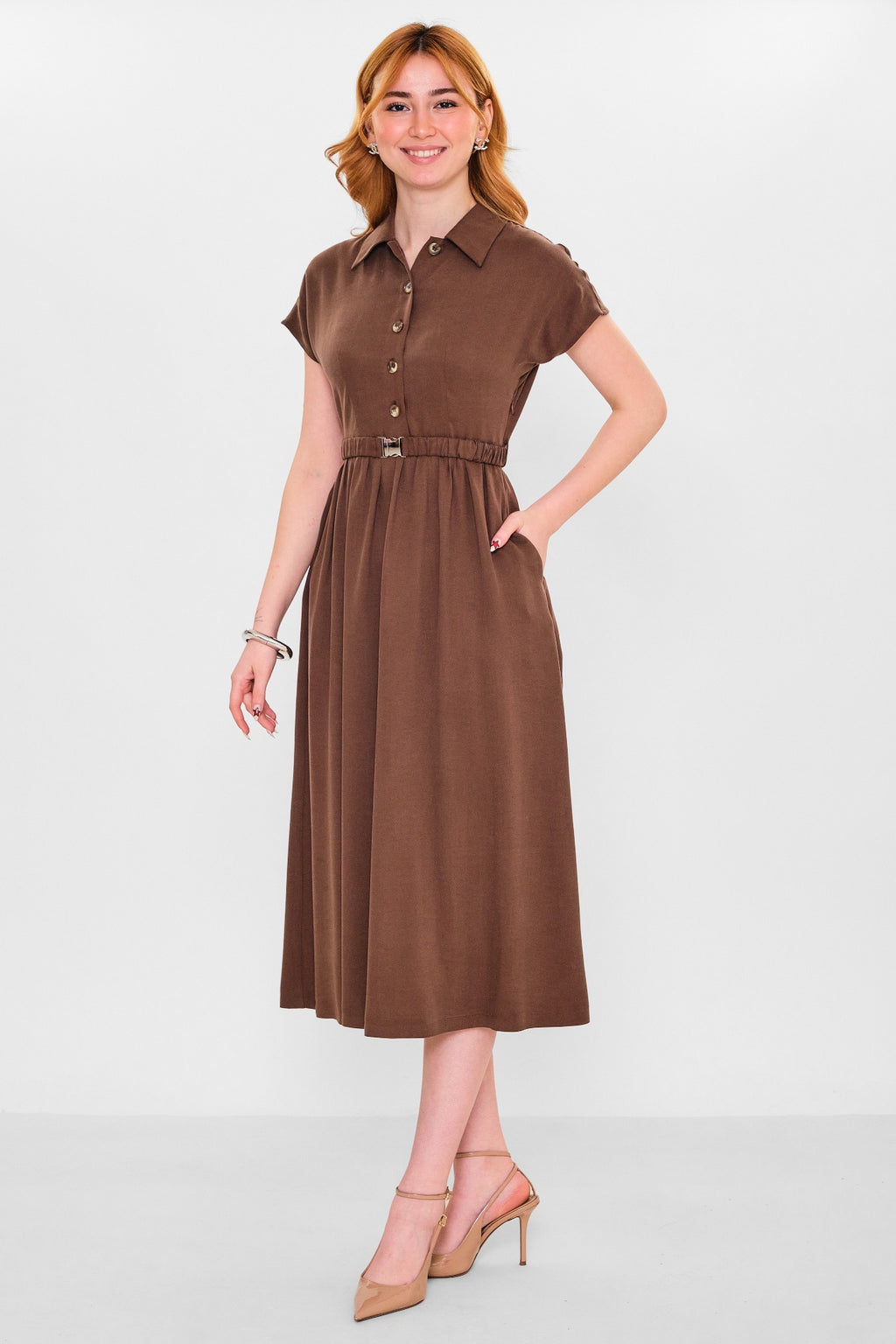 Laluce - Plus Size Dress (LL.Y26.ELB.LE666) - 8690200155895
