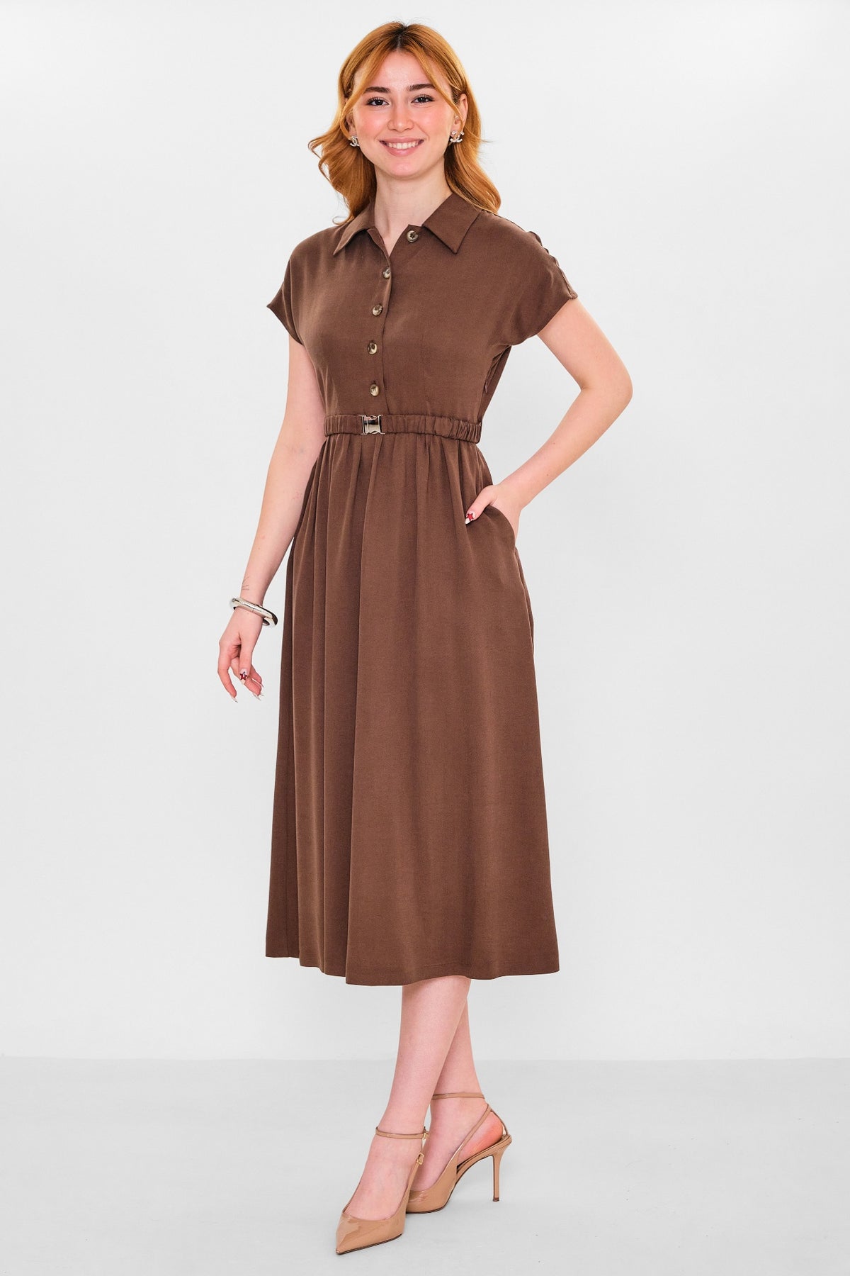 Laluce - Plus Size Dress (LL.Y26.ELB.LE666) - 8690200155895