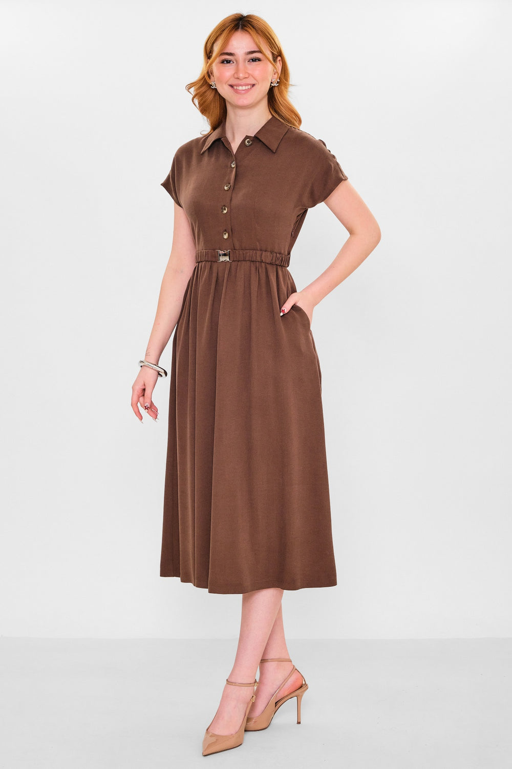 Laluce - Plus Size Dress (LL.Y26.ELB.LE666) - 8690200155895