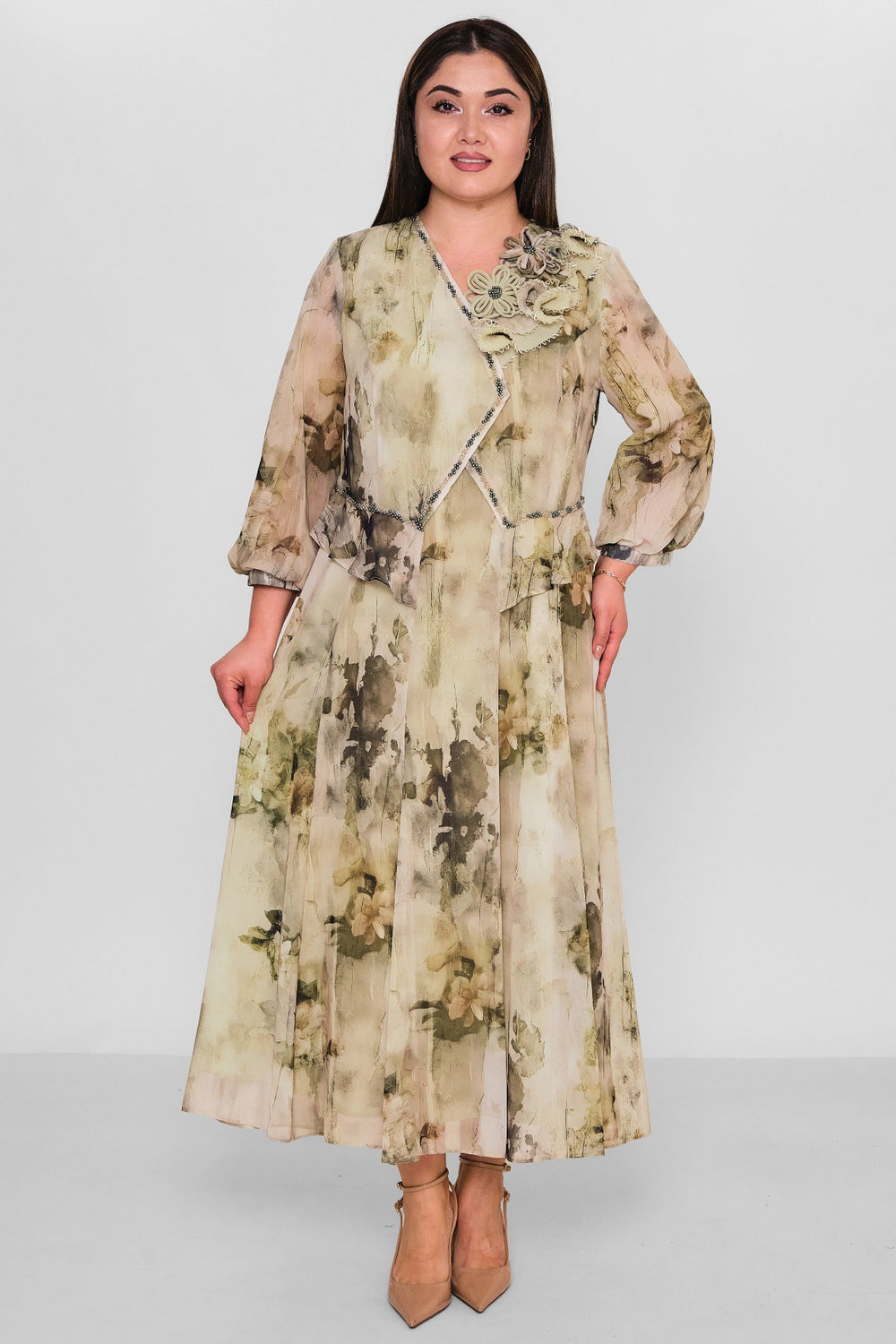 Gumanize - Plus Size Dress (GMZ2026-434-8046) - 8690200155949
