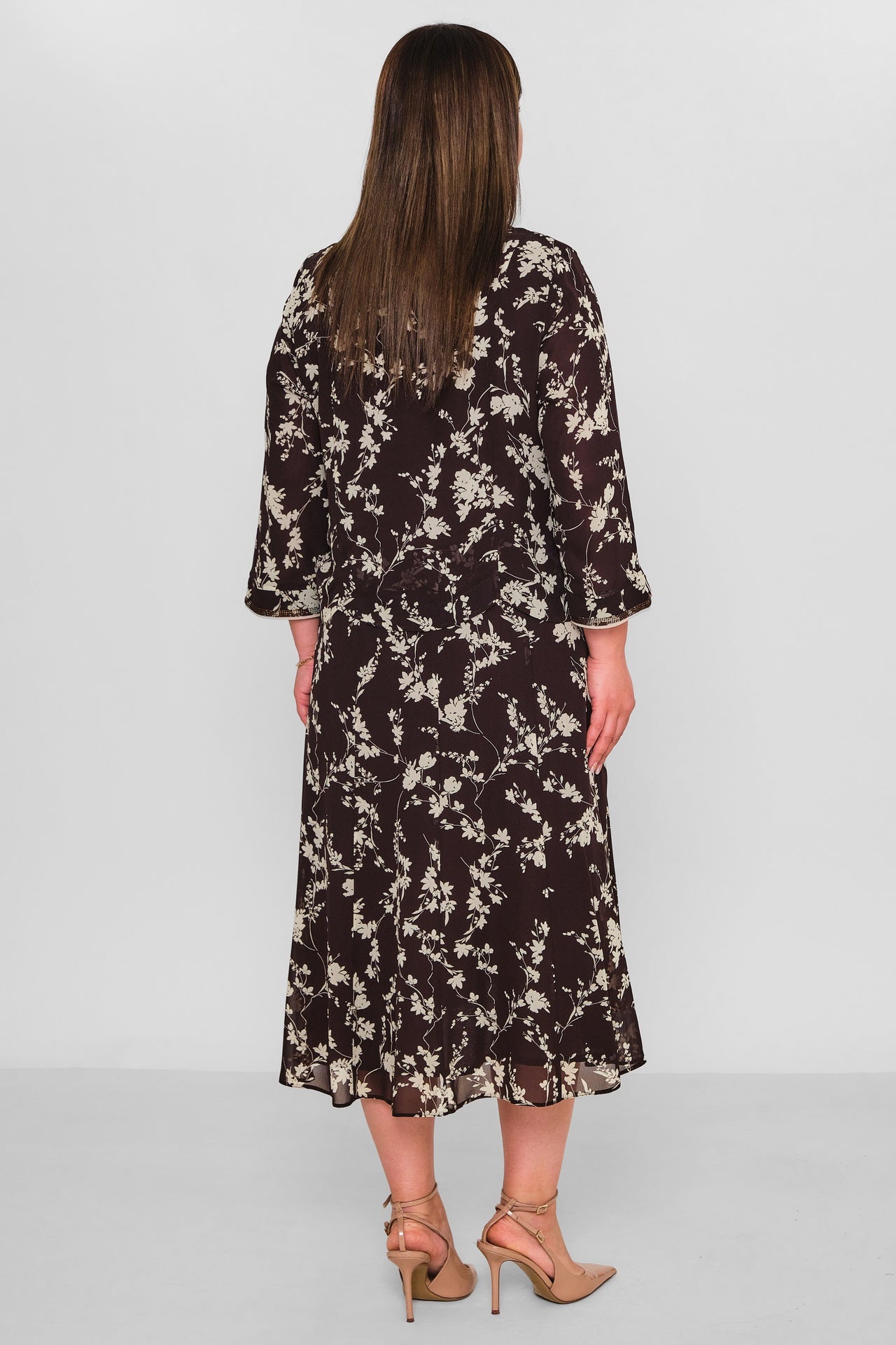 Gumanize - Extended Plus Size Dress (GMZ2026-587-7938) - 8690200155994