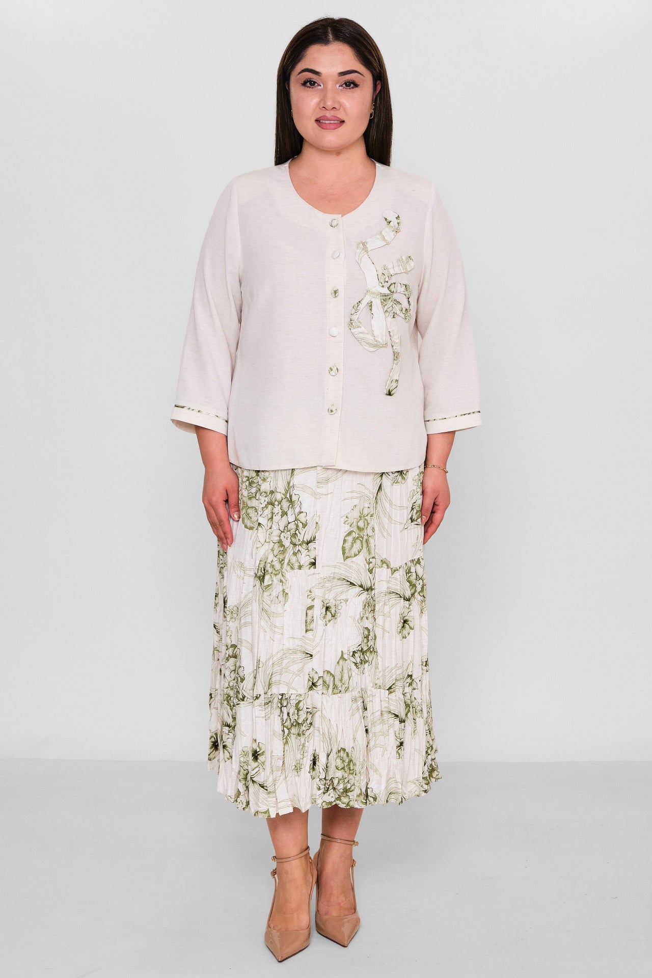 Gumanize - Plus Size Suit (GMZTK458-6685) - 8690200156007