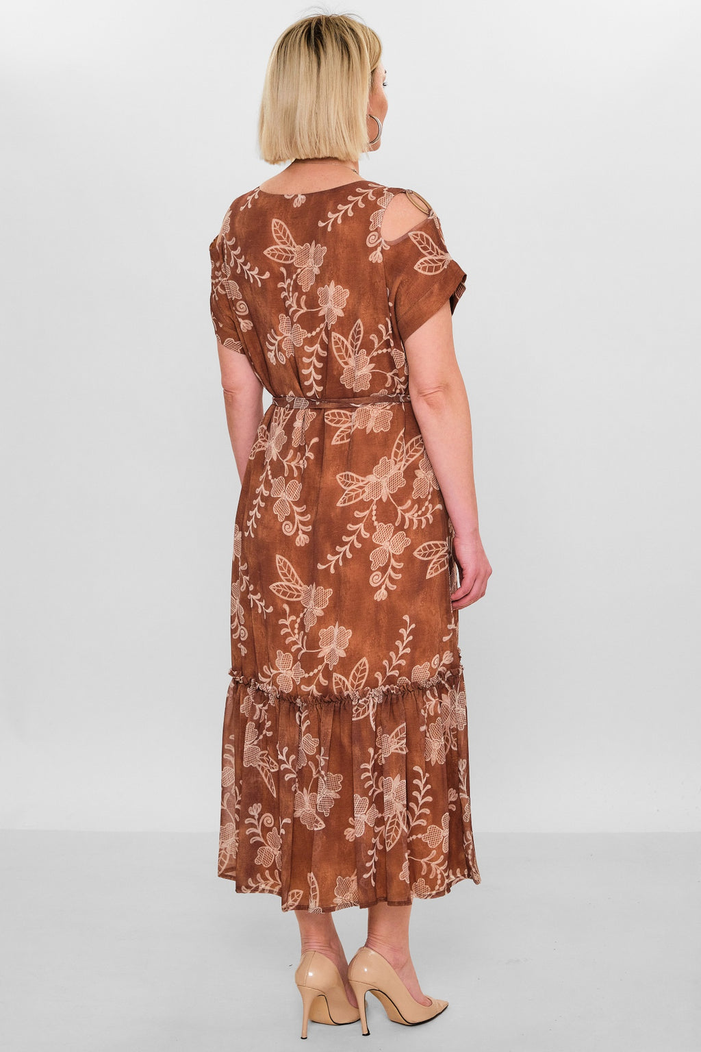 Revaro - Plus Size Dress (RVR26YS-9086) - 8690200156137