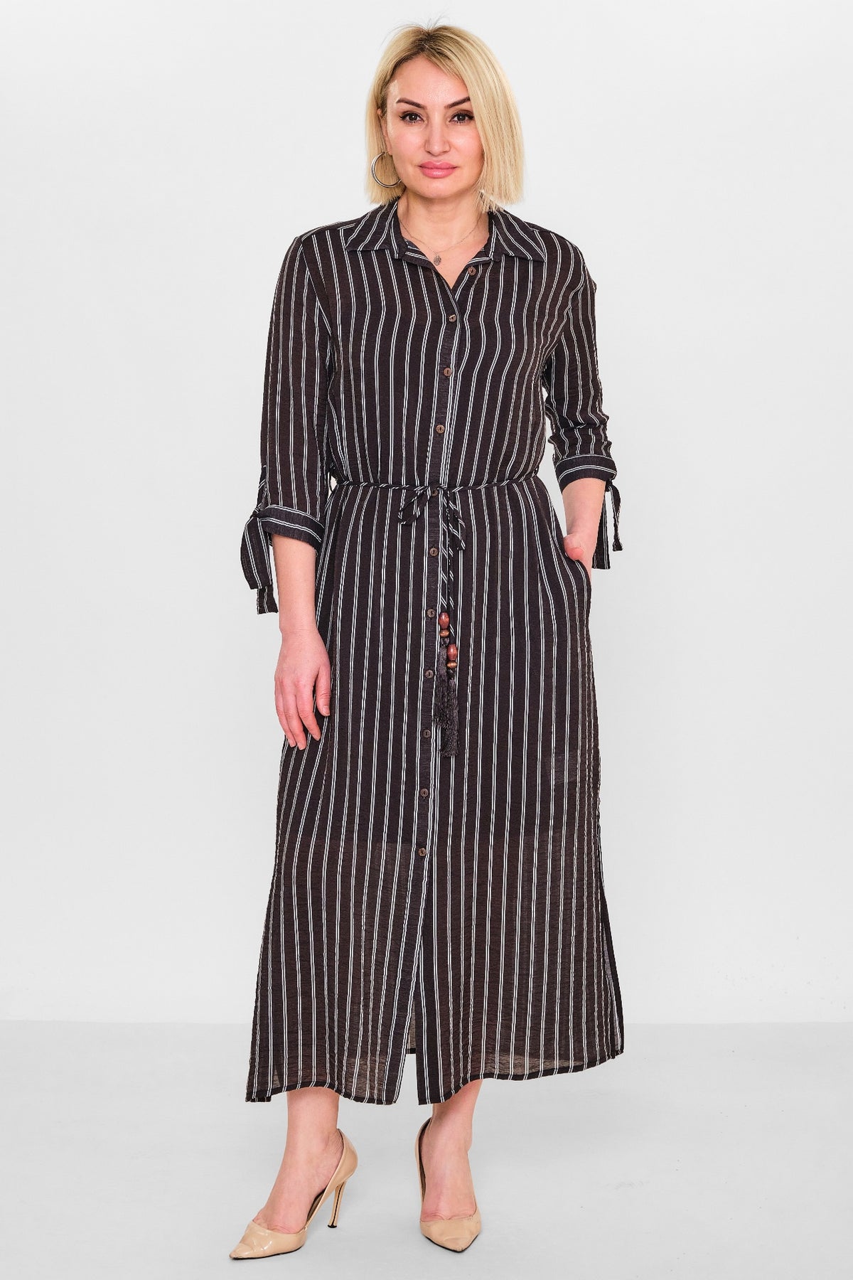Revaro - Regular Size Dress (RVR26YS-9090) - 8690200156151