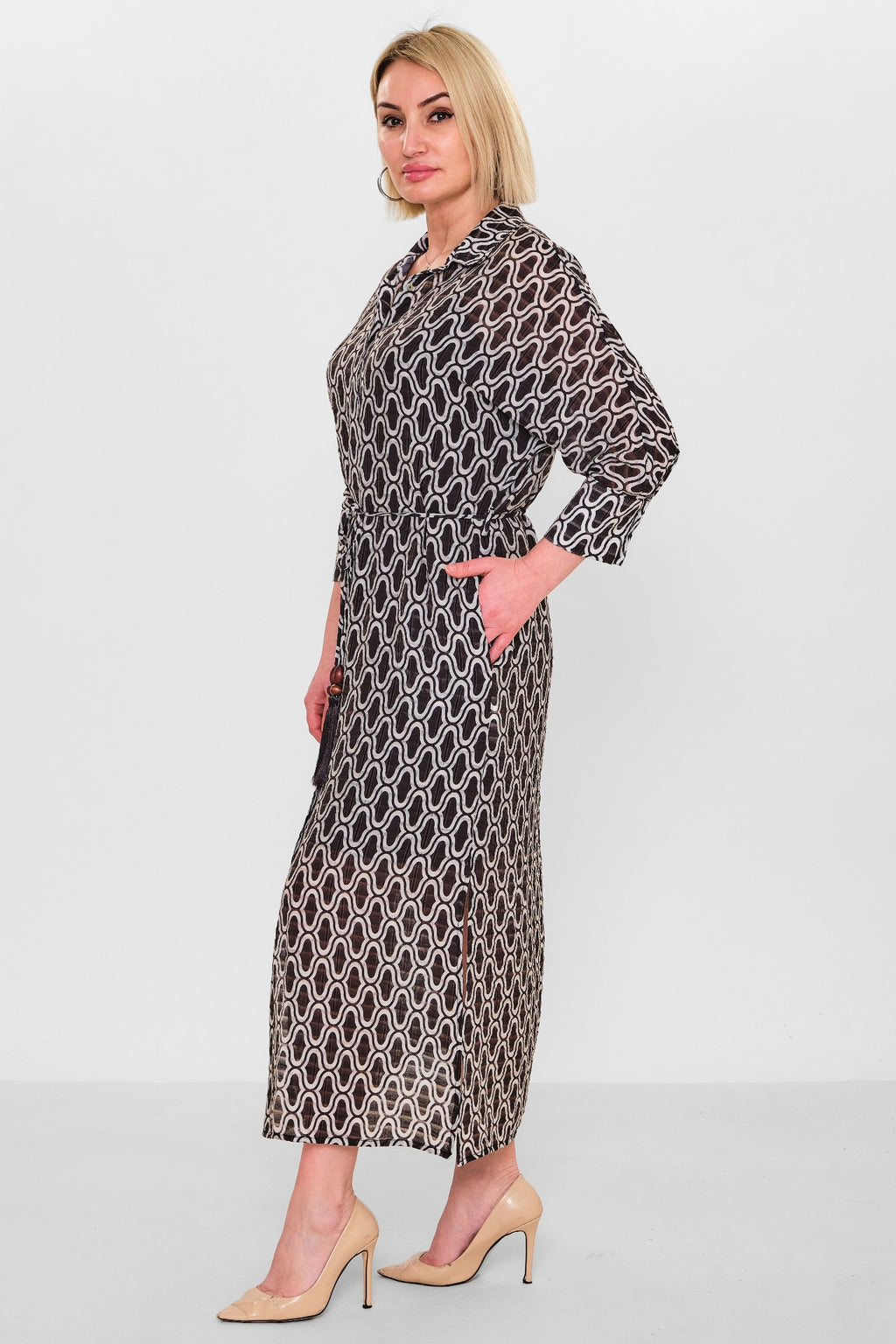 Revaro - Regular Size Dress (RVR26YS-9091) - 8690200156175