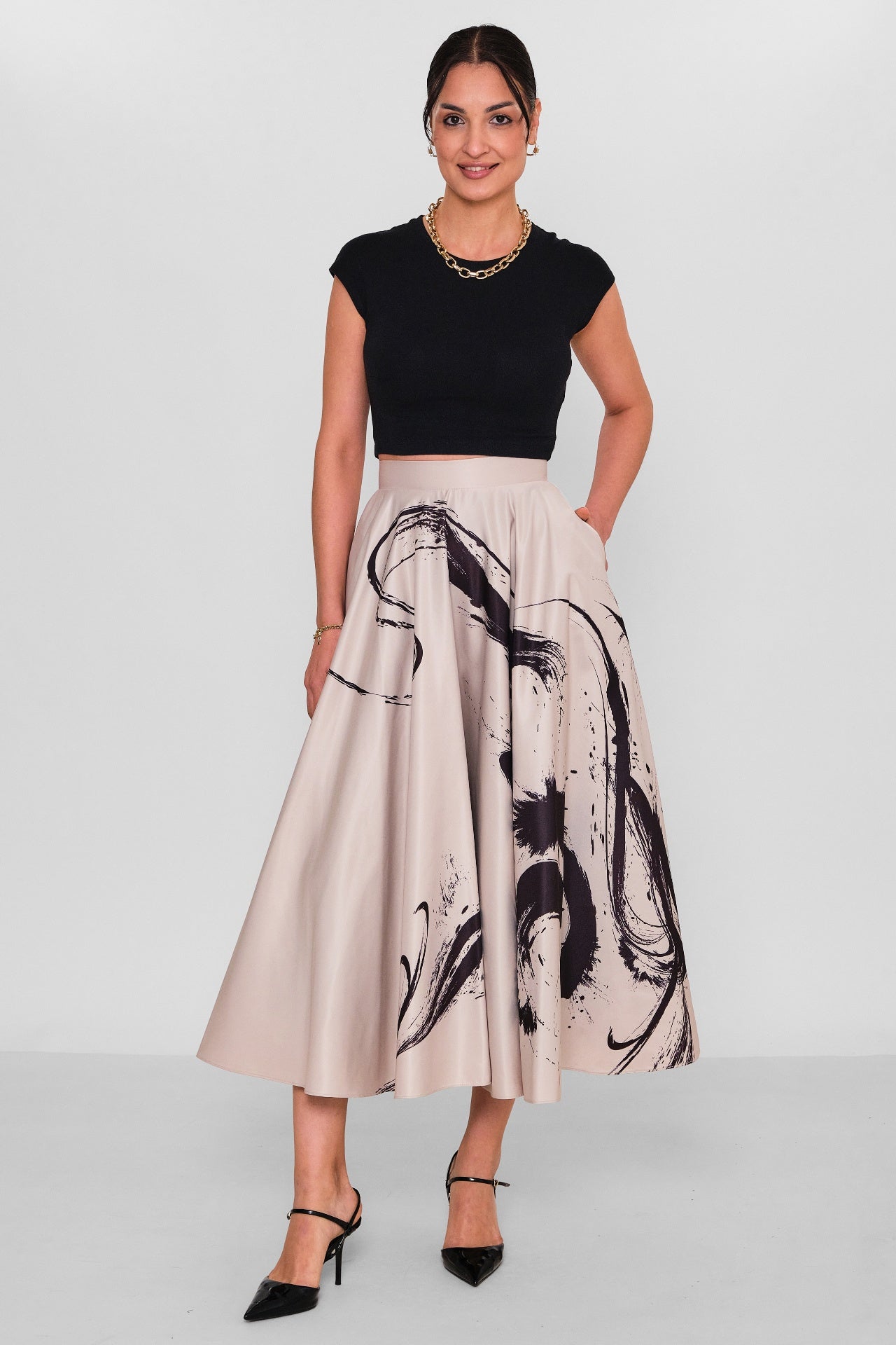 Mamulier - Plus Size Skirt (MML26Y6525) - 8690200156182