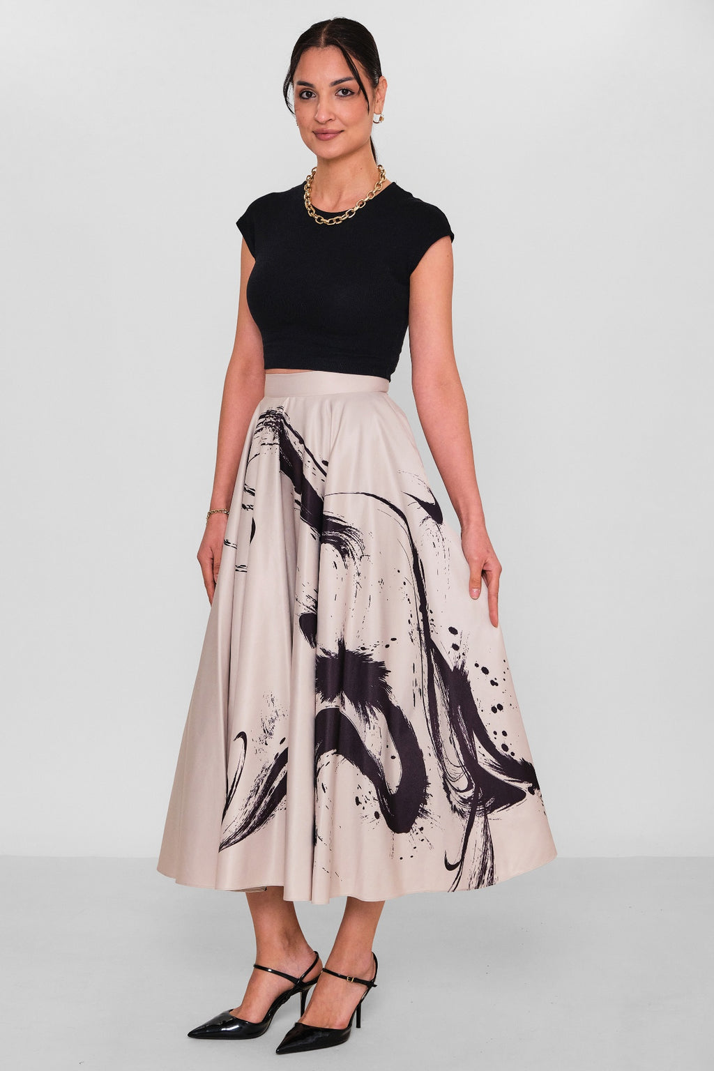 Mamulier - Plus Size Skirt (MML26Y6525) - 8690200156182