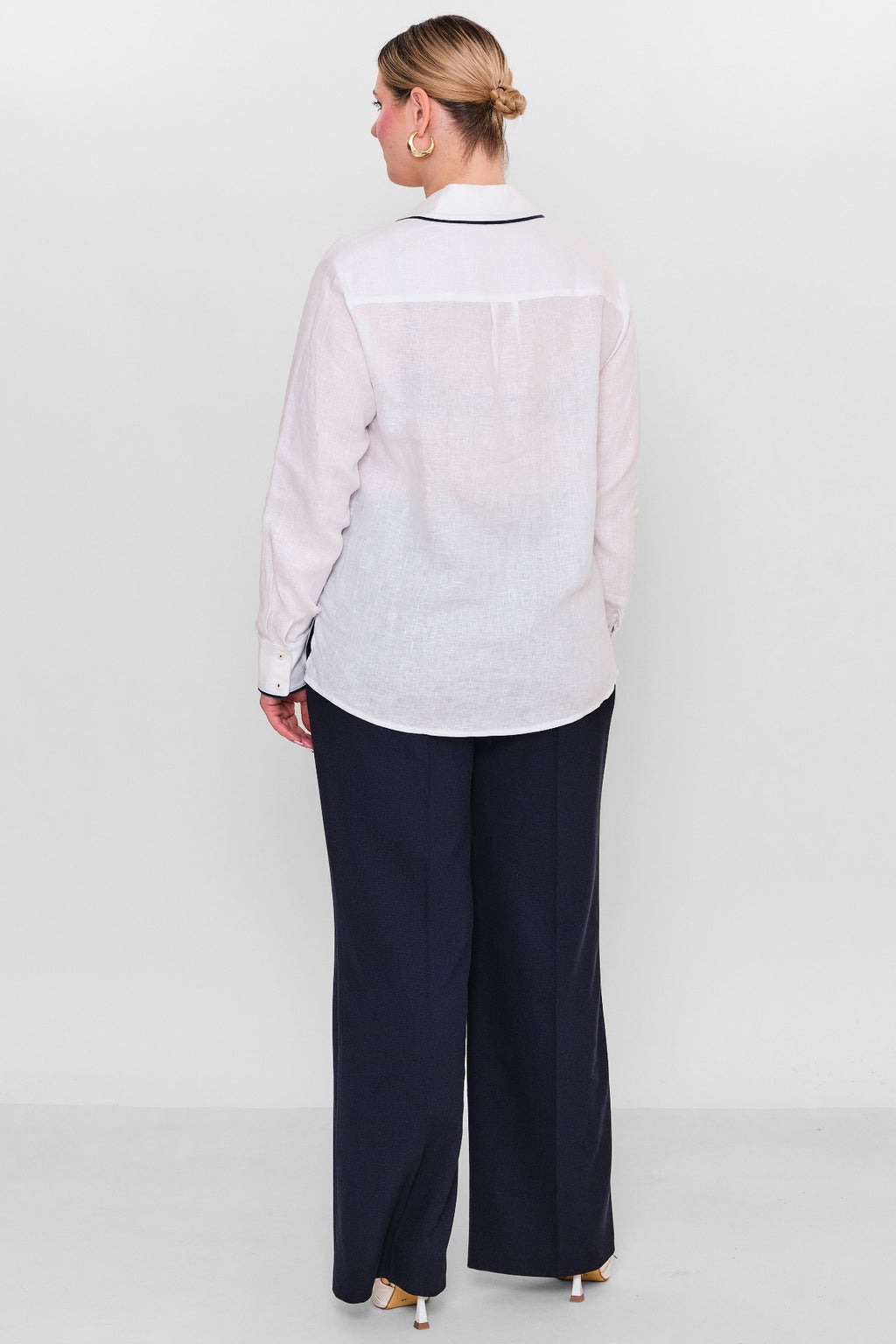 Salkim - Plus Size Shirt (SLK26Y36046BB) - 8690200156366