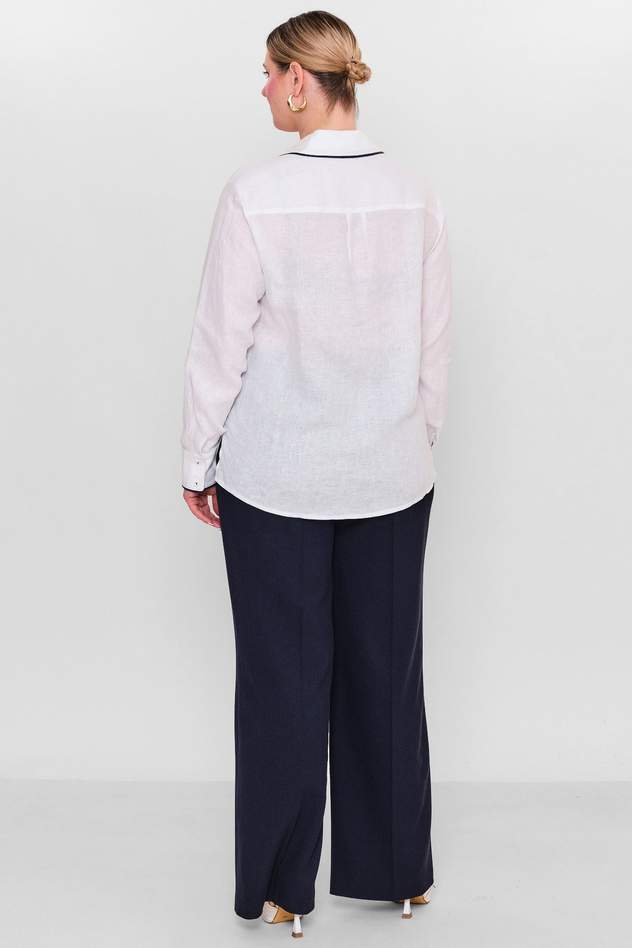 Salkim - Plus Size Shirt (SLK26Y36046BB) - 8690200156366