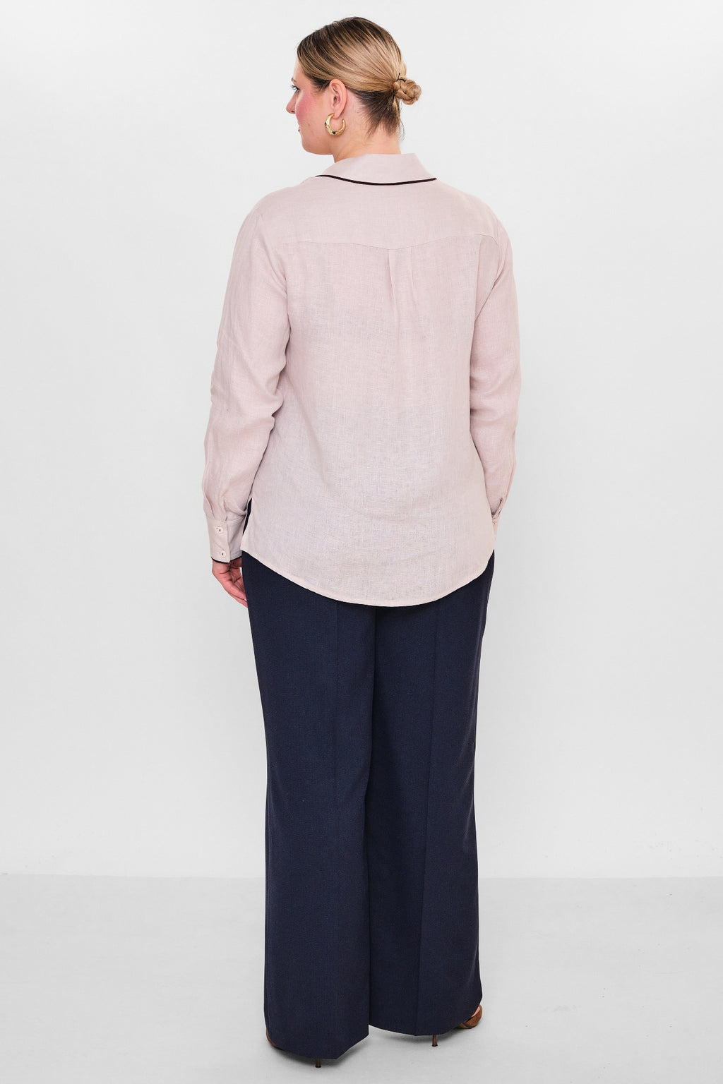 Salkim - Plus Size Shirt (SLK26Y36046BB) - 8690200156373