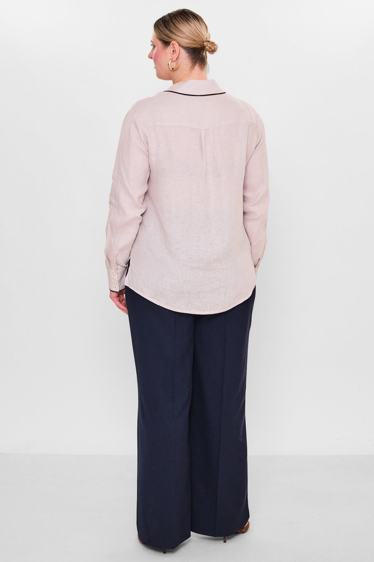 Salkim - Plus Size Shirt (SLK26Y36046BB) - 8690200156373