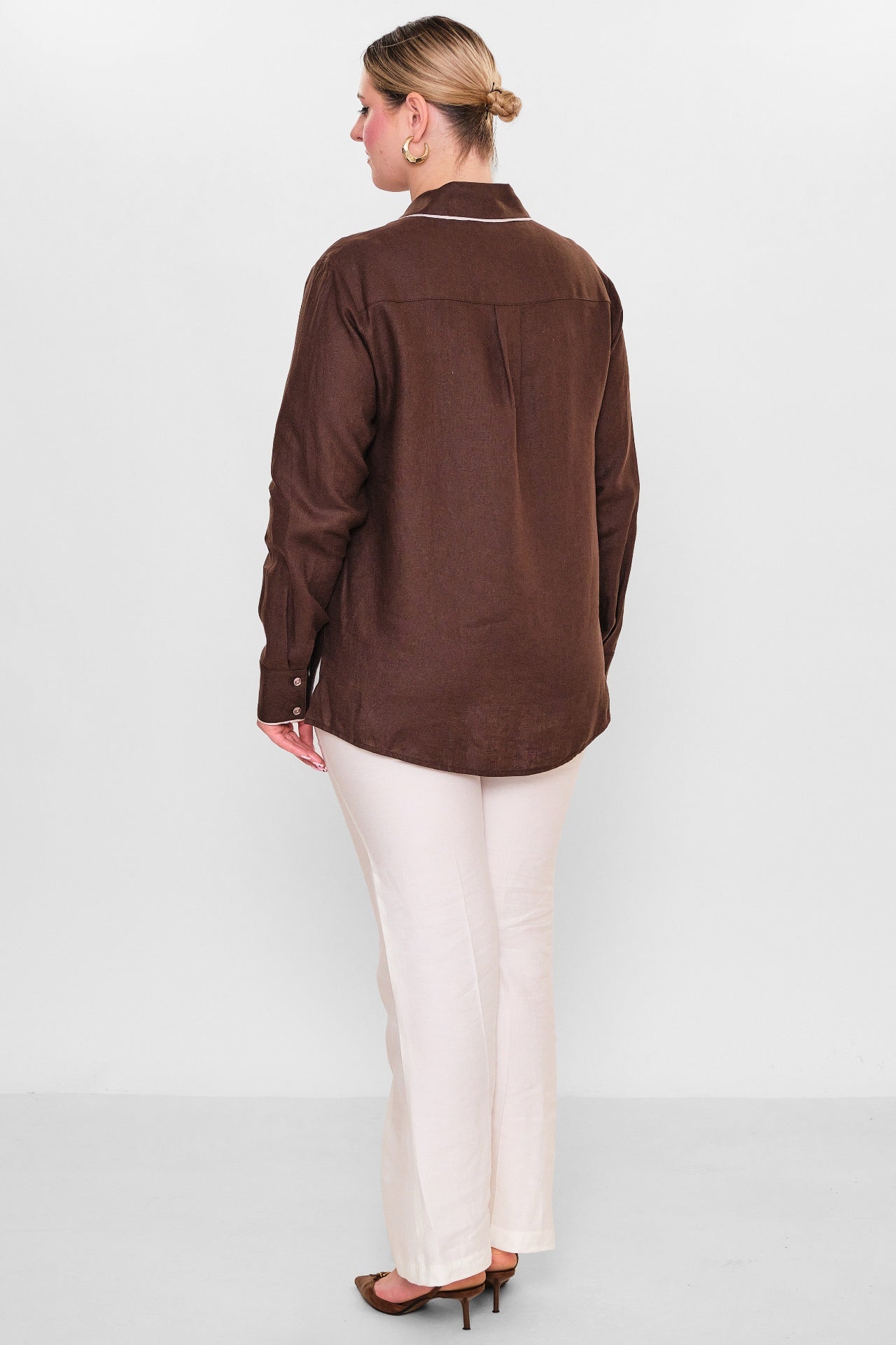 Salkim - Plus Size Shirt (SLK26Y36046BB) - 8690200156380
