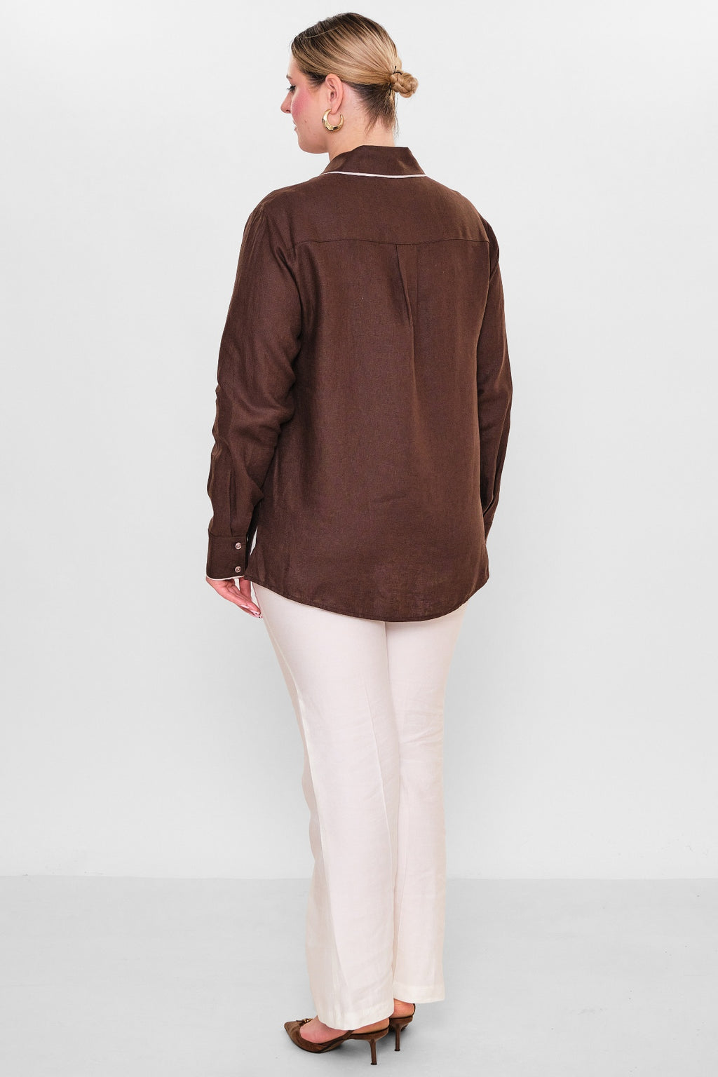 Salkim - Plus Size Shirt (SLK26Y36046BB) - 8690200156380