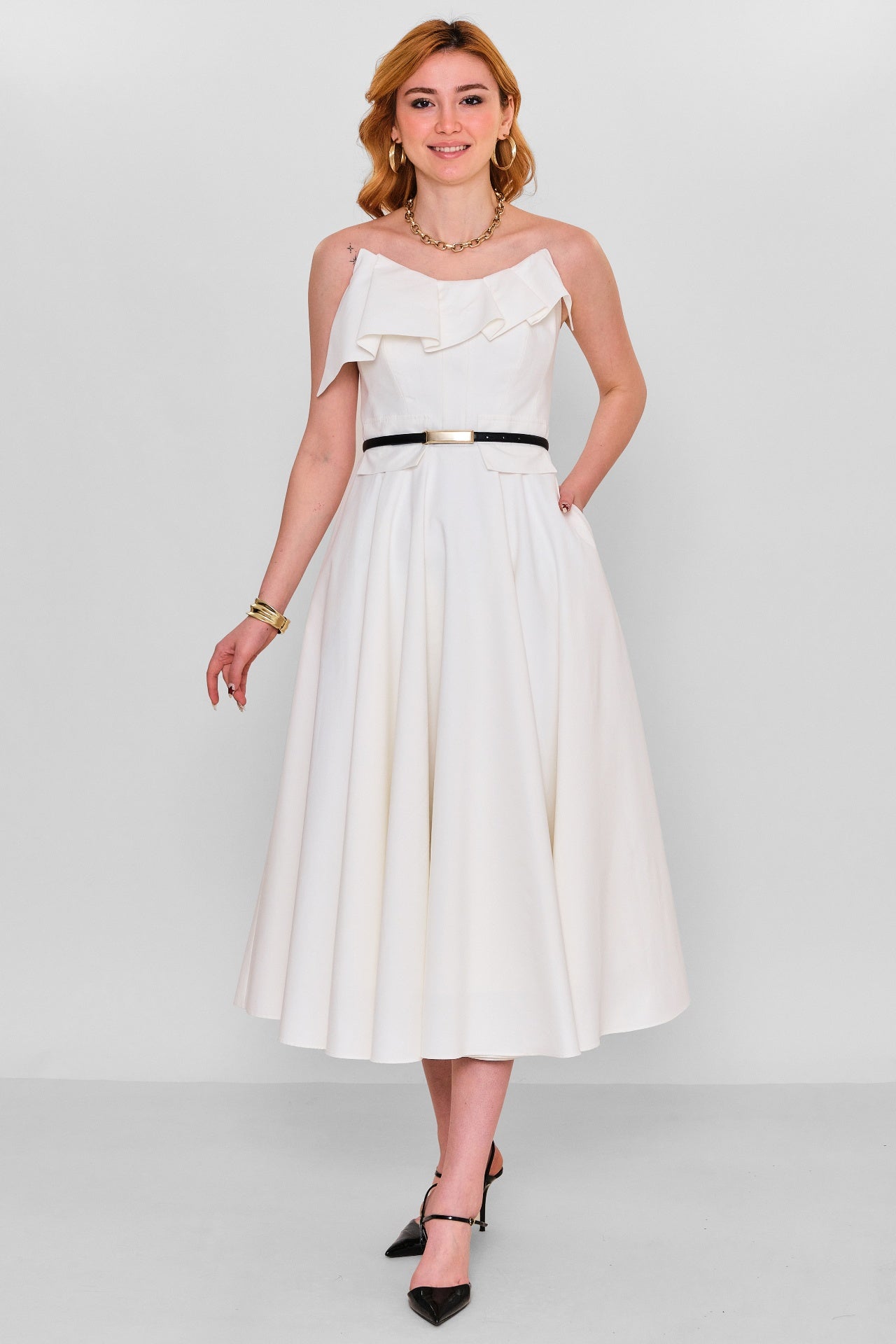 Mamulier - Regular Size Dress (MML26Y7022) - 8690200156434