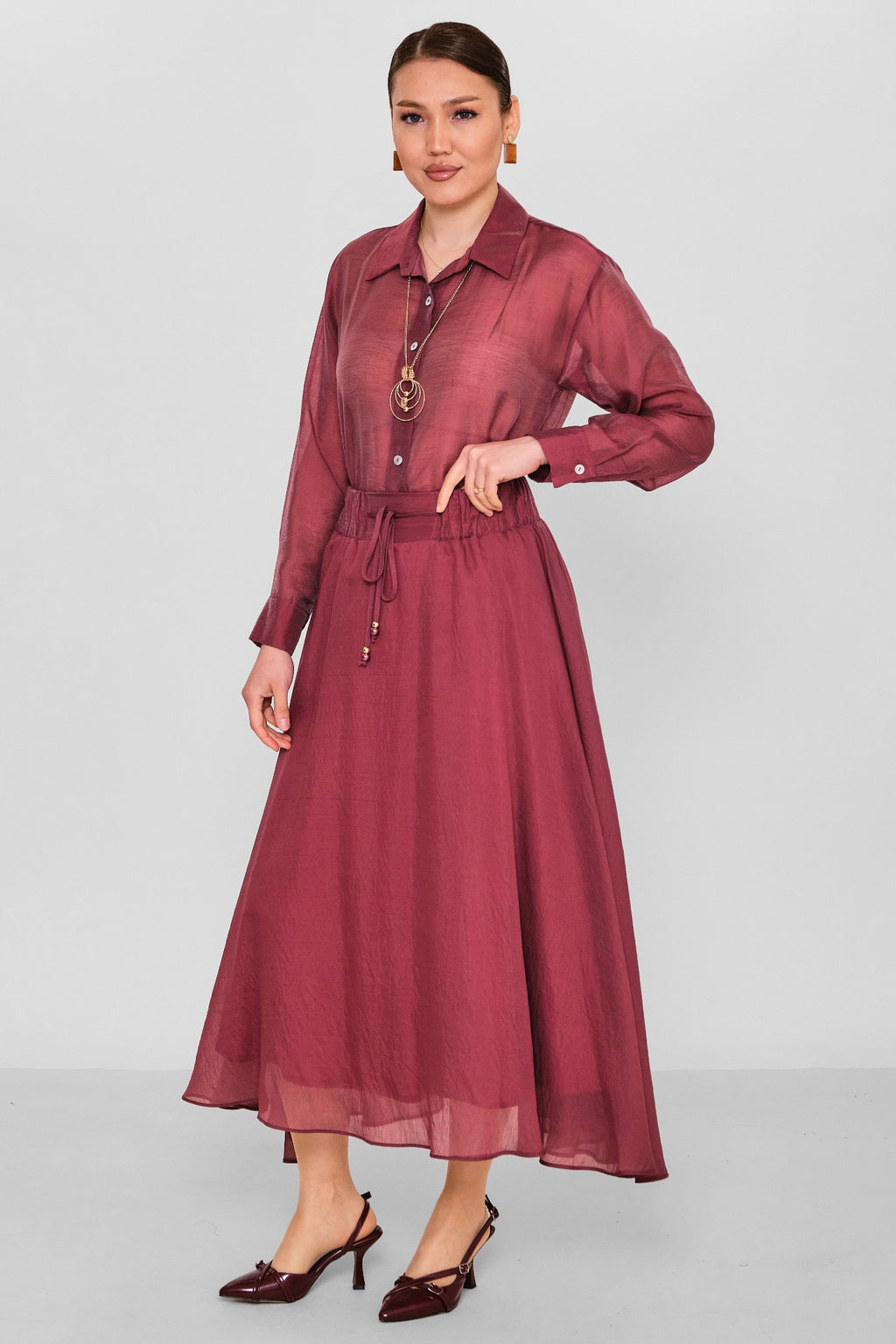 Jarrivee - Plus Size Skirt (JRVSS26J3209) - 8690200156663