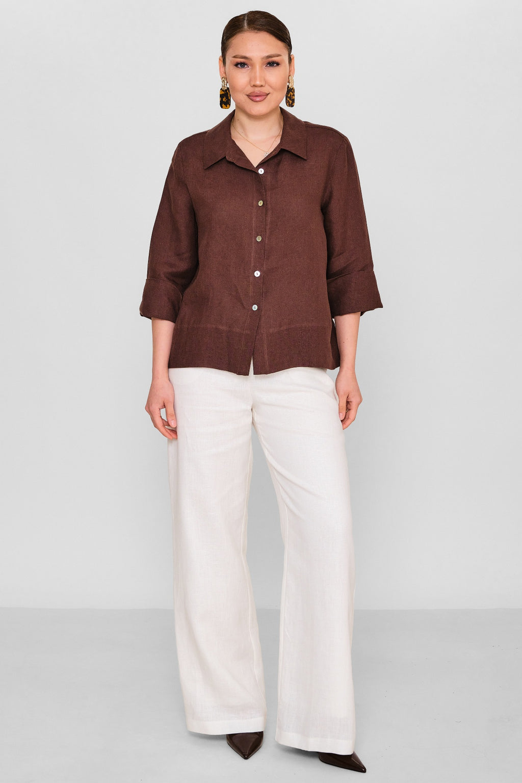 Jarrivee - Plus Size Shirt (JRVSS26J4216) - 8690200156670
