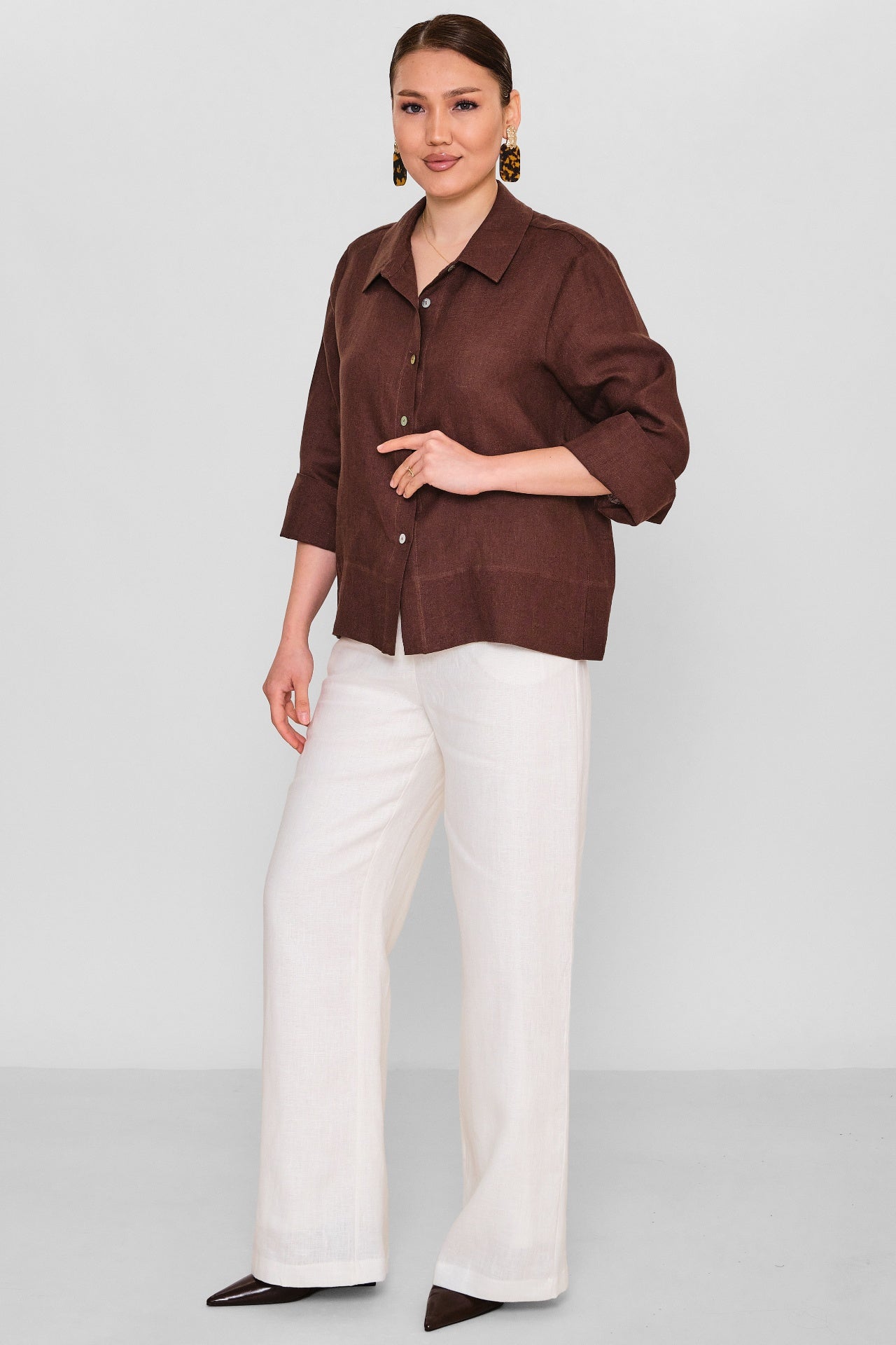 Jarrivee - Plus Size Shirt (JRVSS26J4216) - 8690200156670