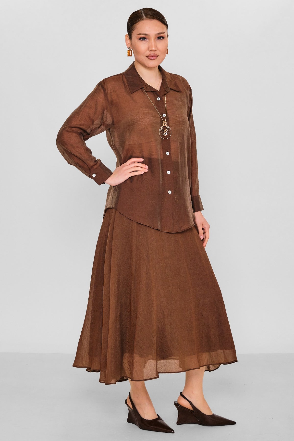 Jarrivee - Plus Size Shirt (JRVSS26J4220) - 8690200156700