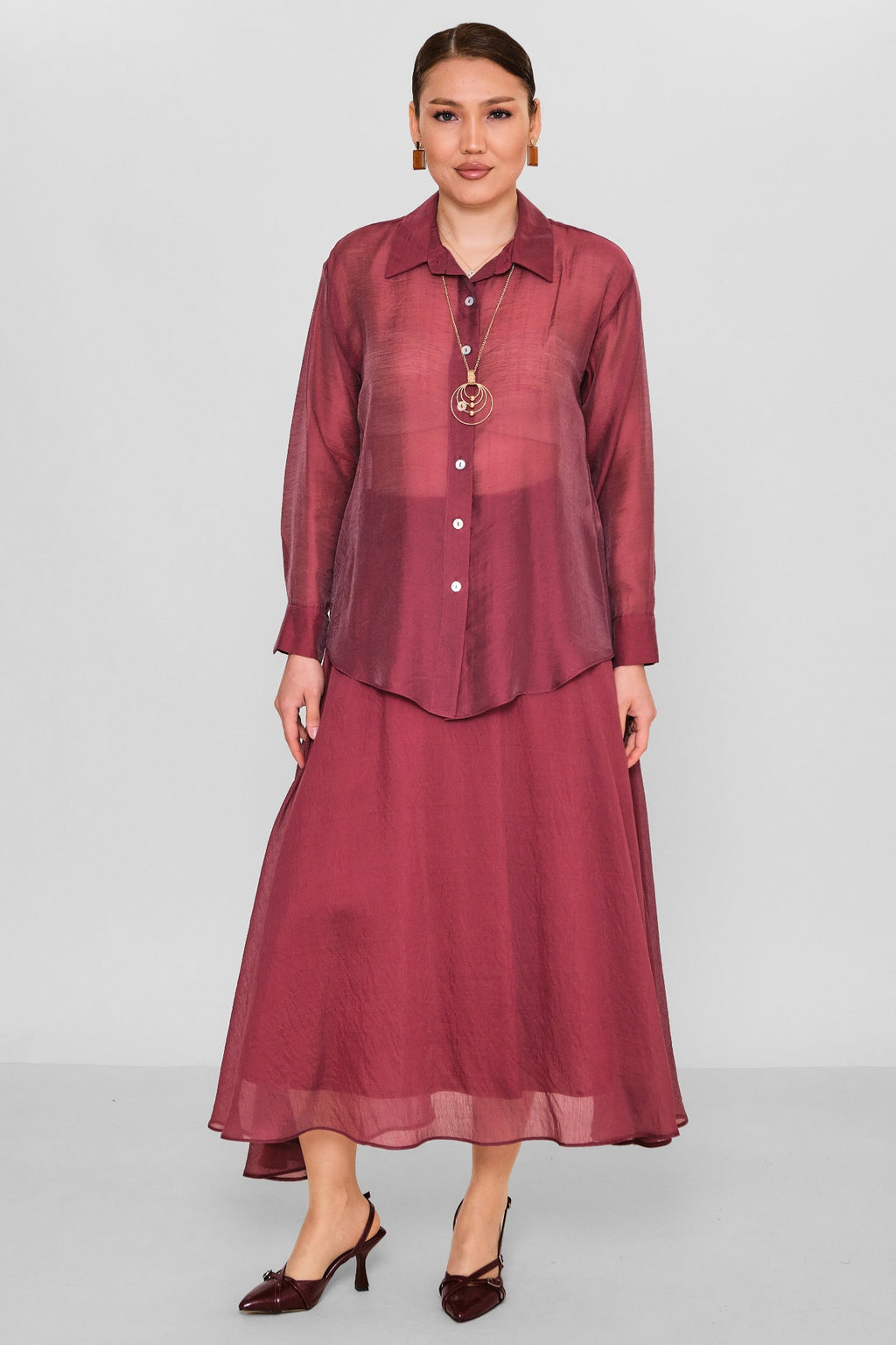 Jarrivee - Plus Size Shirt (JRVSS26J4220) - 8690200156717