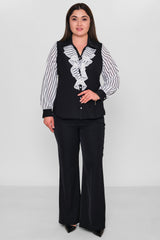 Ki̇fayet - Plus Size Shirt (KFY26Y18708-20) - 8690200156779