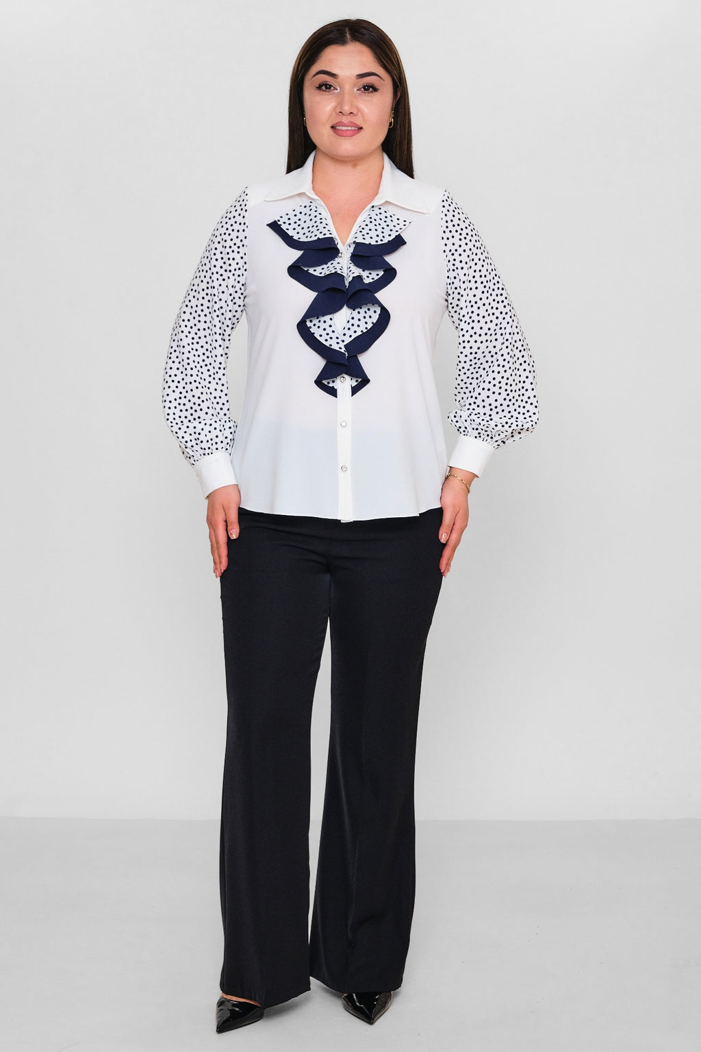 Kifayet - Plus Size Shirt (KFY26Y18708-20) - 8690200156786