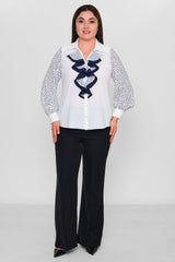 Ki̇fayet - Plus Size Shirt (KFY26Y18708-20) - 8690200156786