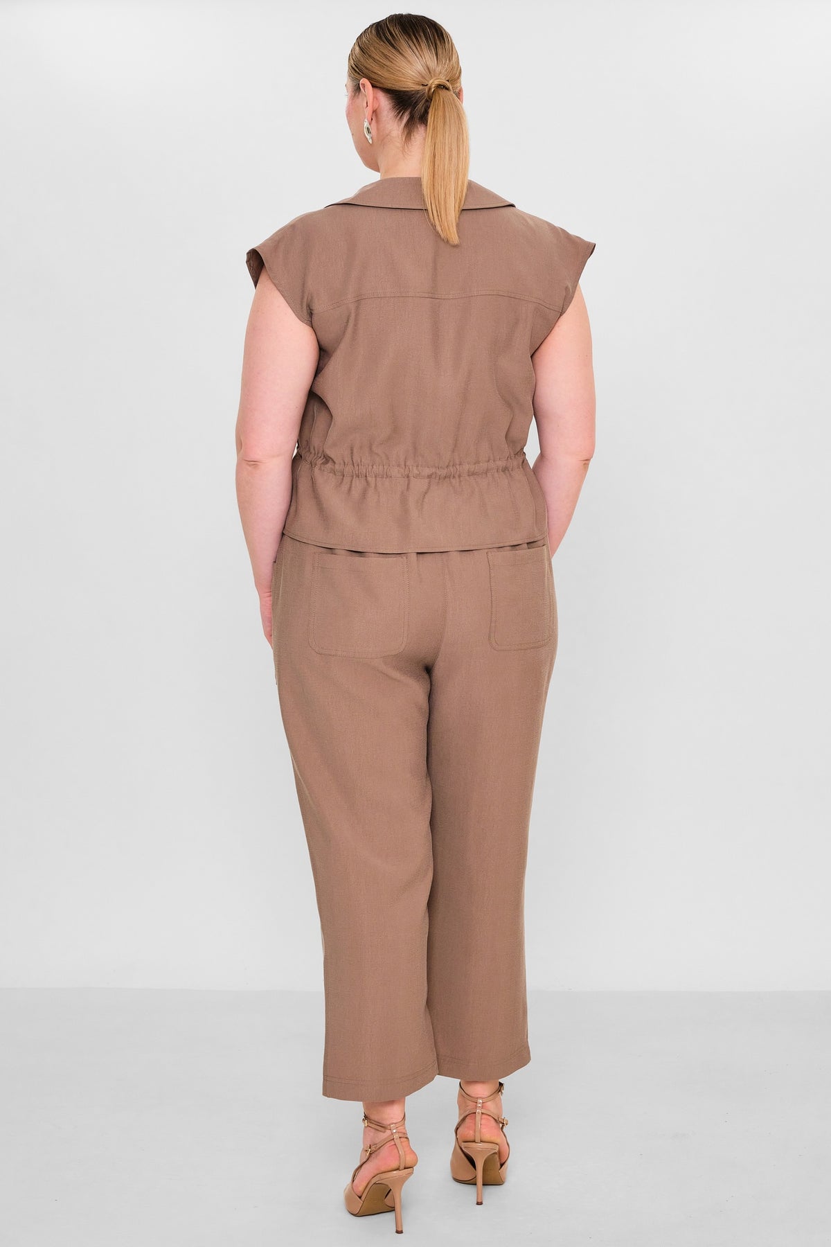 Laluce - Plus Size Trousers (L2.Y26.PNT.2P223) - 8690200156946