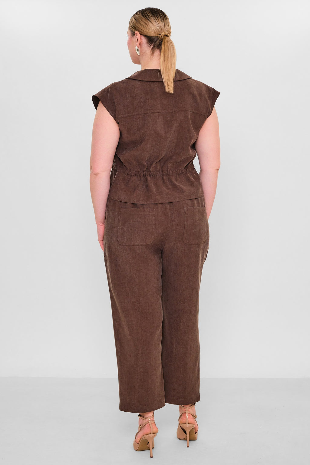 Laluce - Plus Size Trousers (L2.Y26.PNT.2P223) - 8690200156953