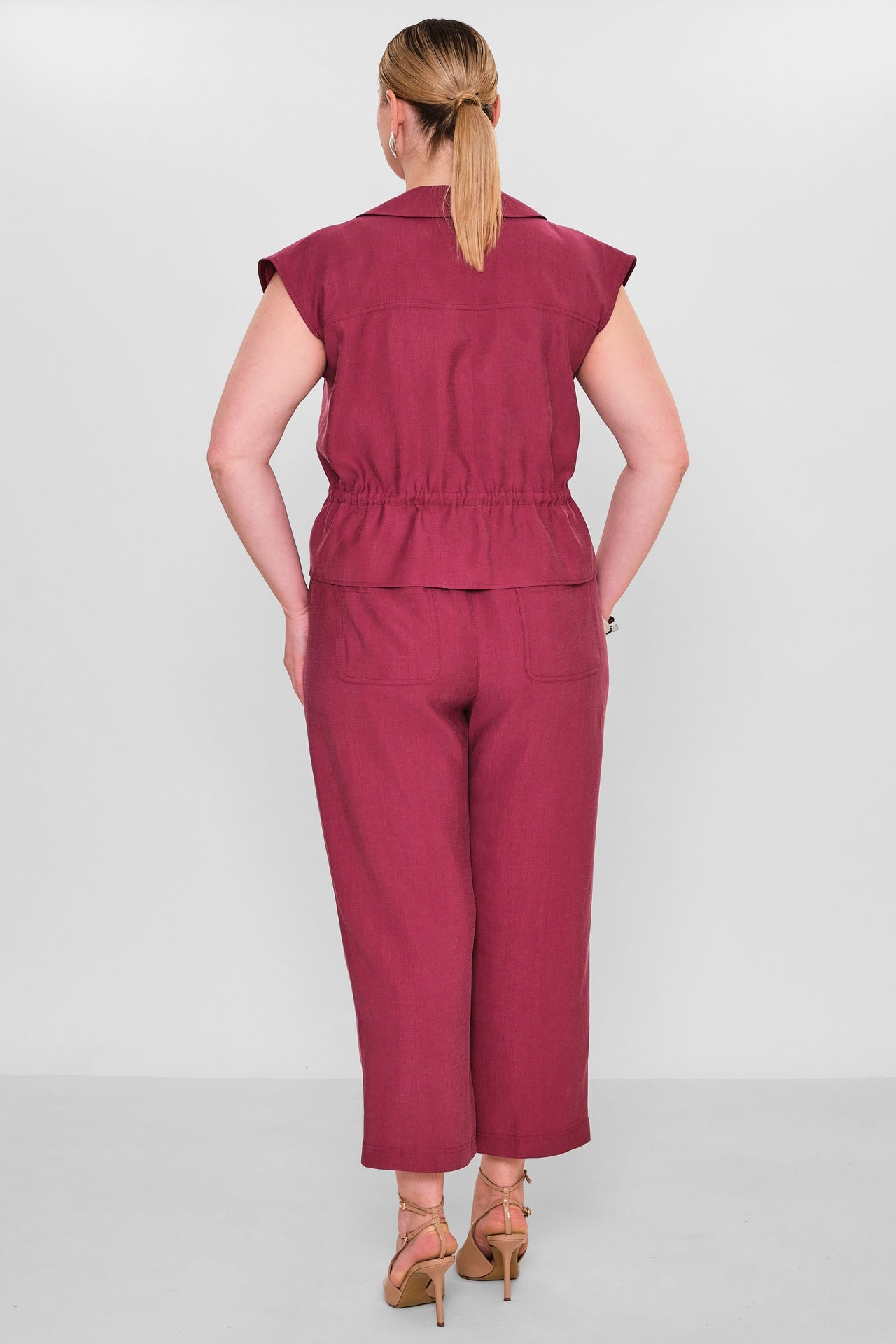 Laluce - Plus Size Waistcoat (L2.Y26.YK.2Y13) - 8690200156960