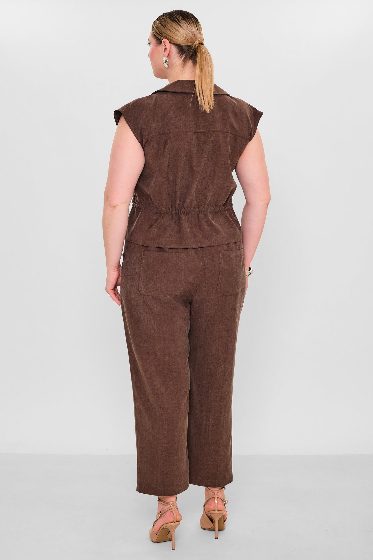 Laluce - Plus Size Waistcoat (L2.Y26.YK.2Y13) - 8690200156984