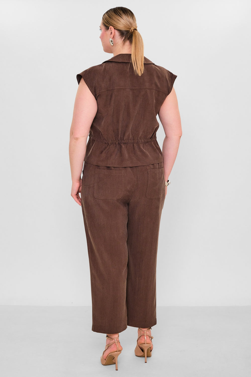 Laluce - Plus Size Waistcoat (L2.Y26.YK.2Y13) - 8690200156984