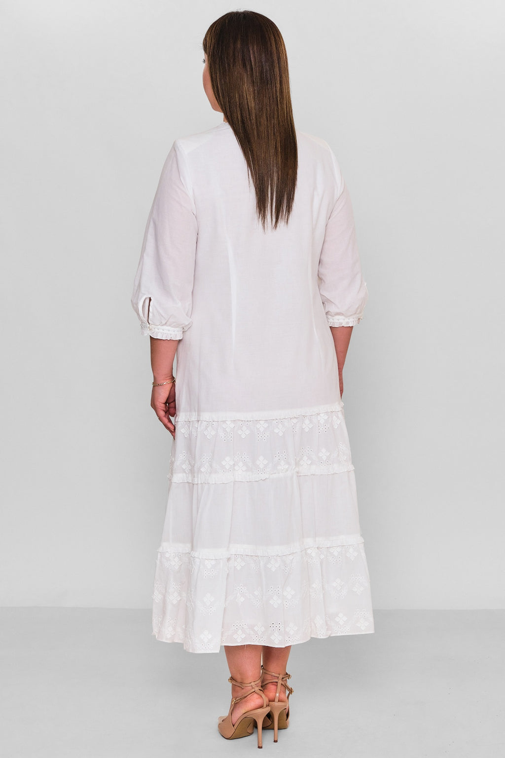 Gumanize - Plus Size Dress (GMZ2025-1151-7172) - 8690200157127