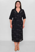 Gumanize - Plus Size Dress (GMZ2025-1153-7048) - 8690200157134