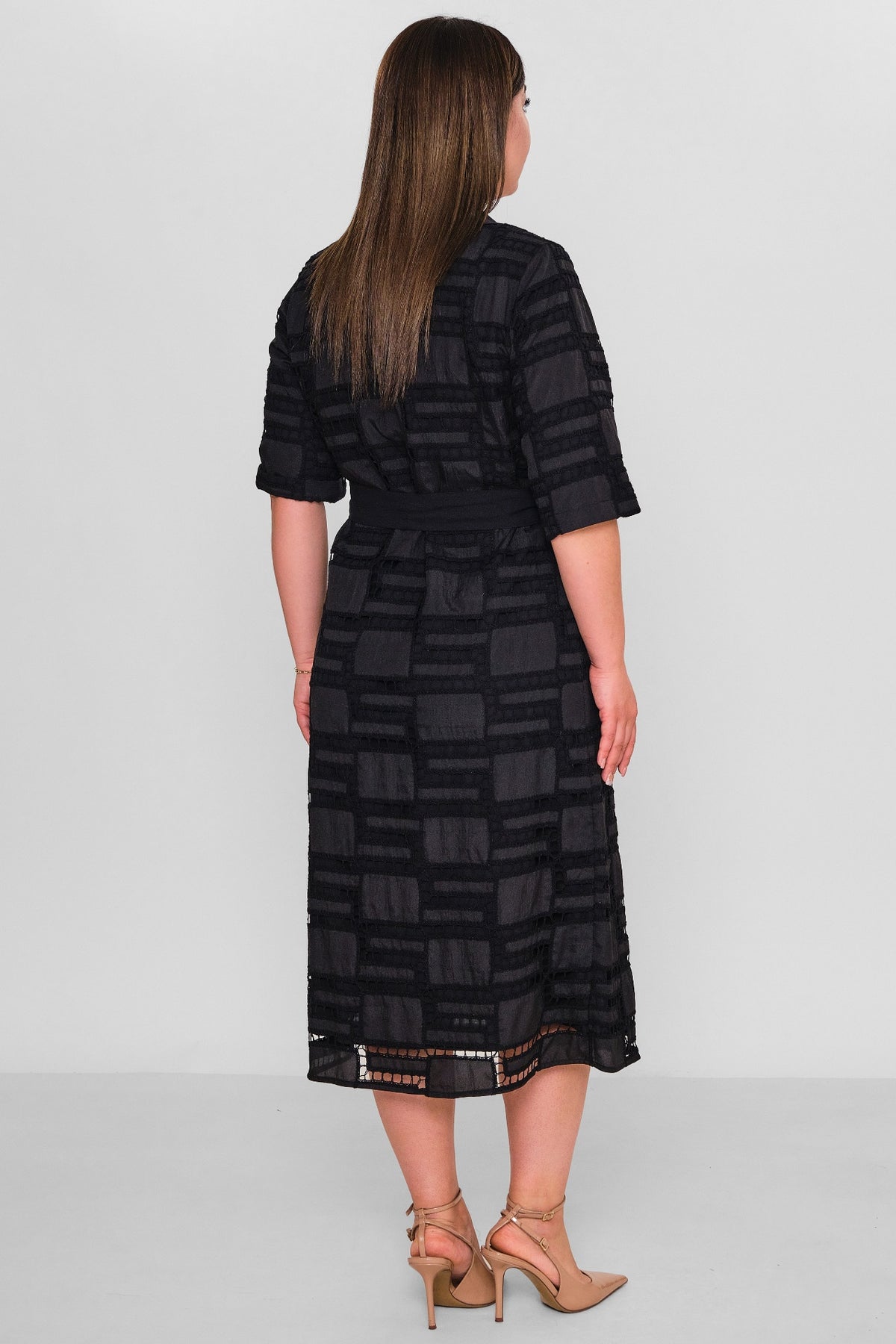 Gumanize - Plus Size Dress (GMZ2025-1153-7048) - 8690200157134