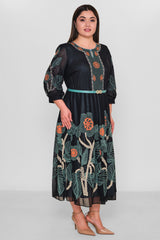 Gumanize - Plus Size Dress (GMZ2025-177-7414) - 8690200157165