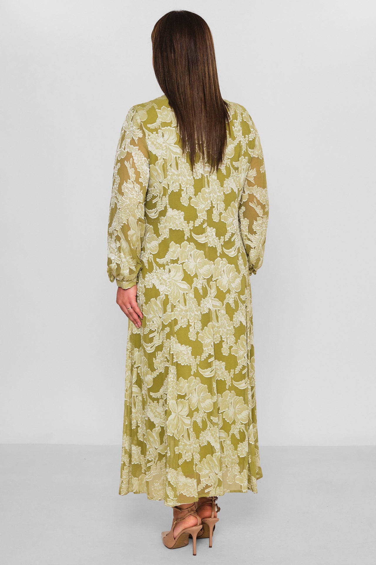 Gumanize - Plus Size Dress (GMZ2025-888-7646) - 8690200157189